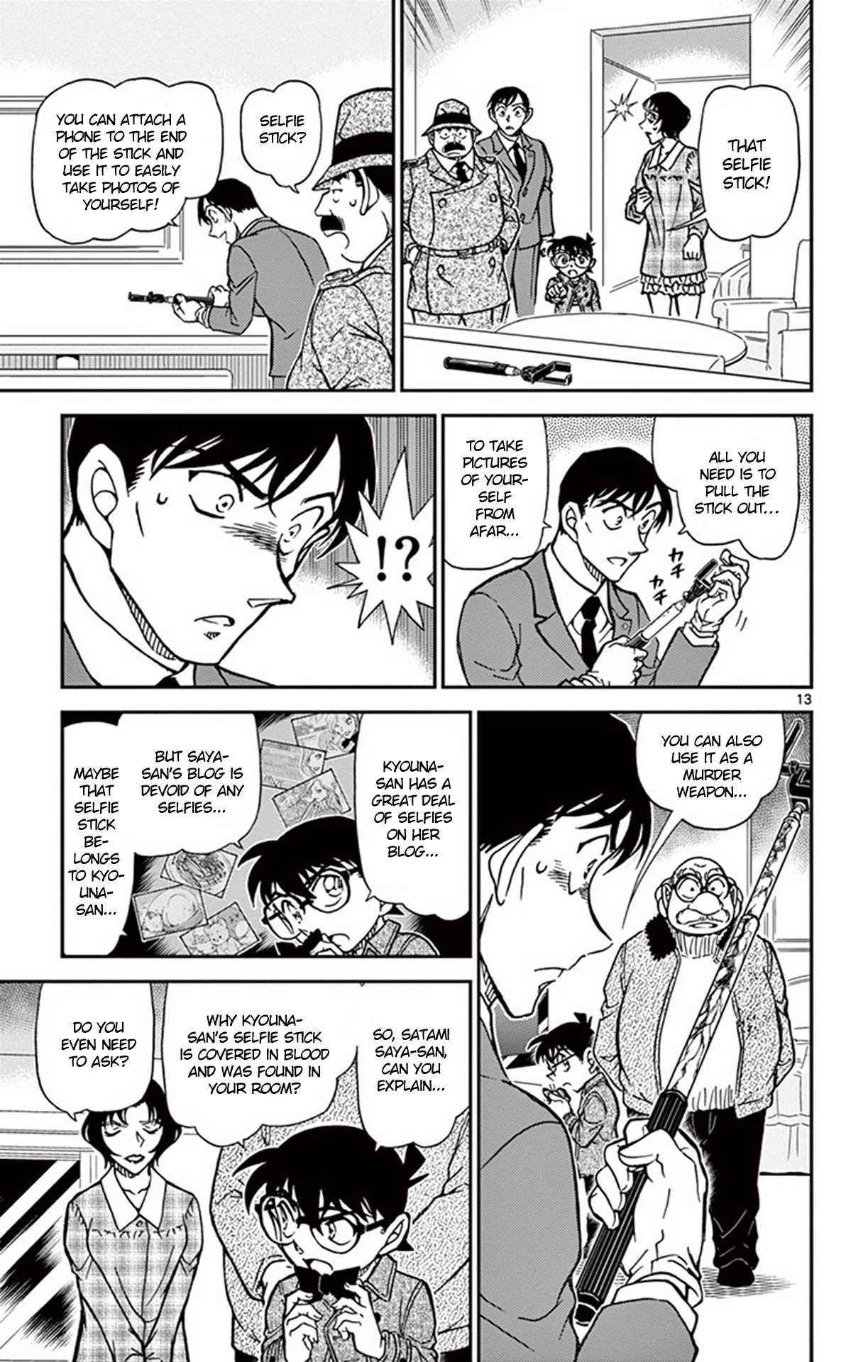 Detective Conan Chapter 920 page 14 - Chapter 920: Selfie
