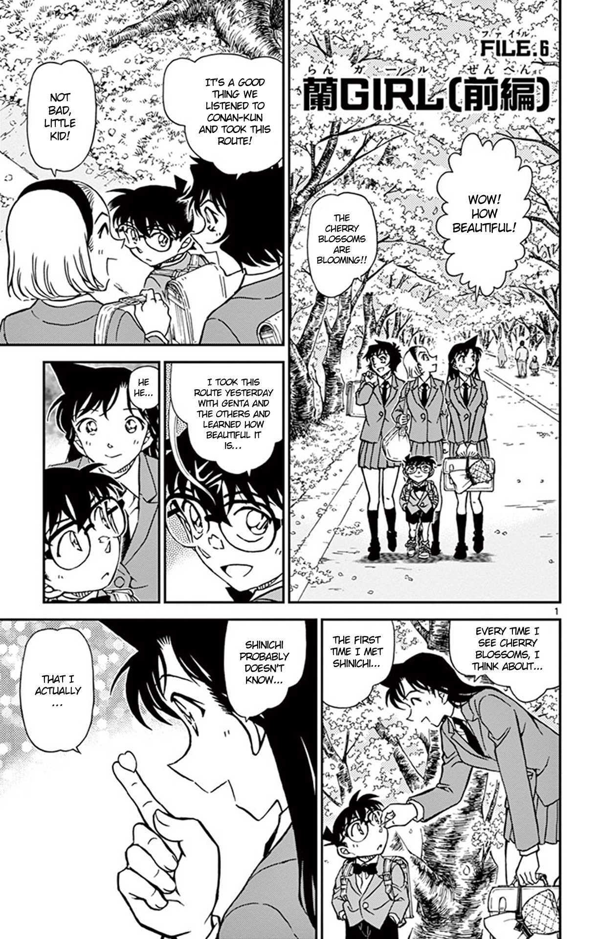 Detective Conan Chapter 921 page 2 - Chapter 921: Ran Girl (Part One)