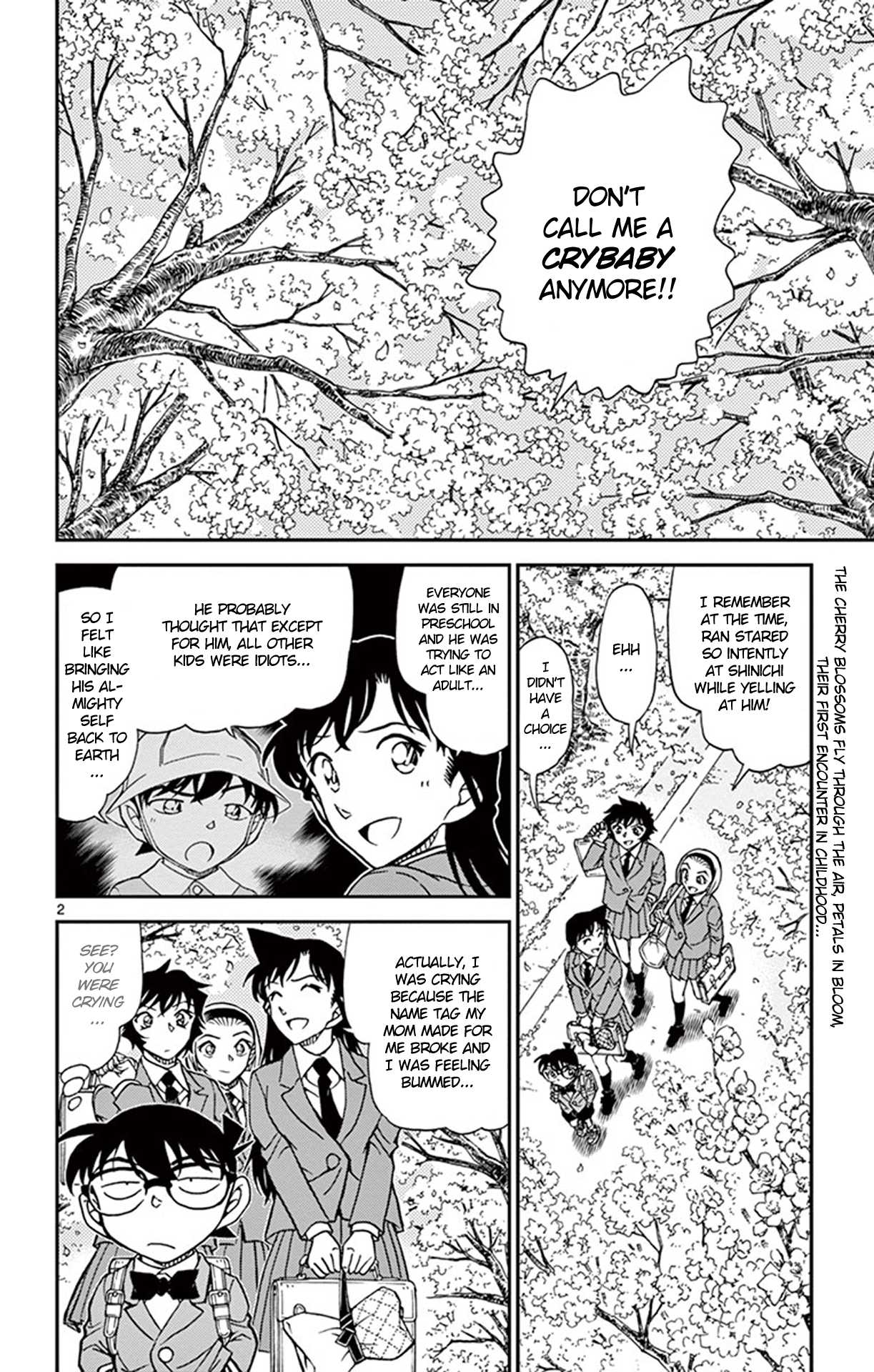 Detective Conan Chapter 922 page 3 - Chapter 922: Ran Girl (Part Two)