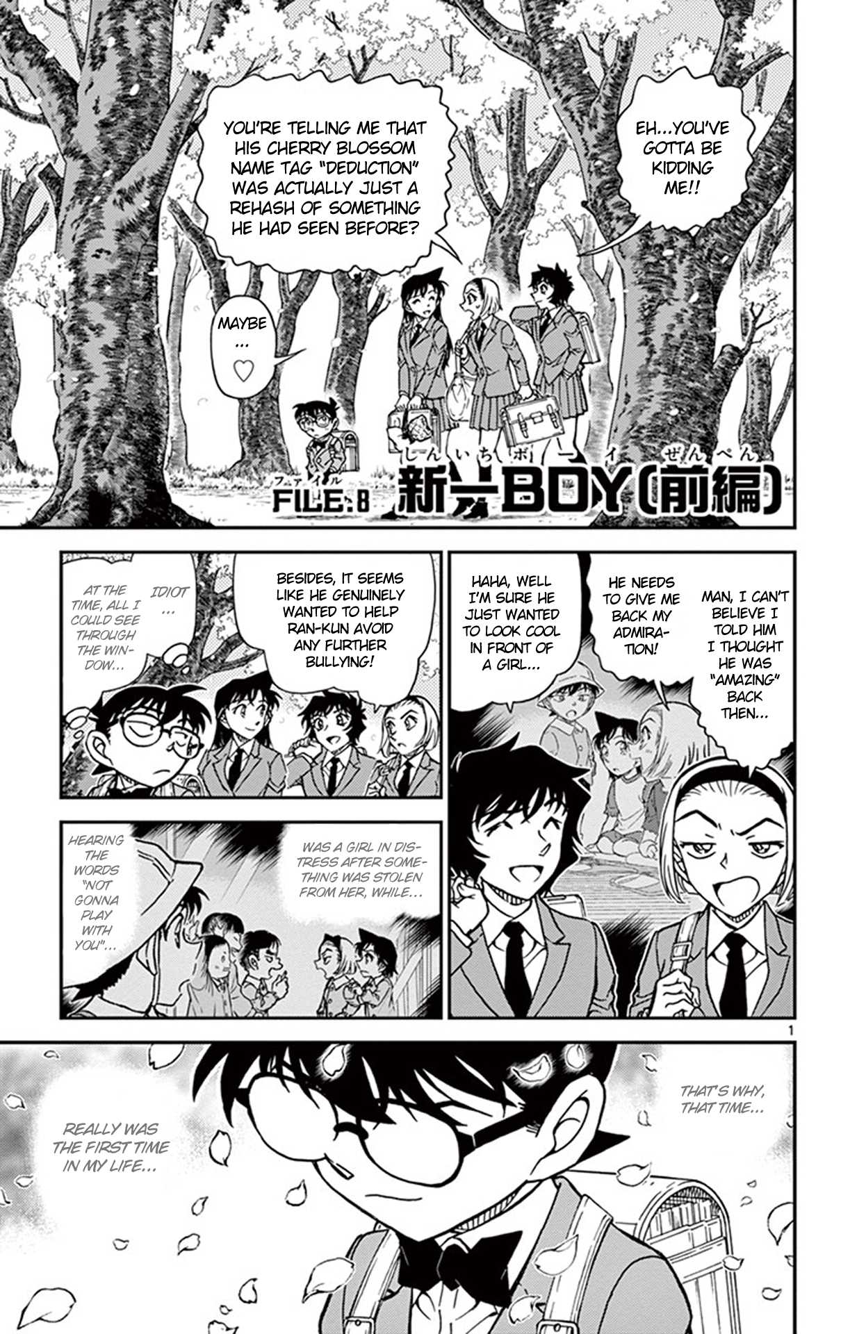 Detective Conan Chapter 923 page 2 - Chapter 923: Shinichi Boy (Part One)