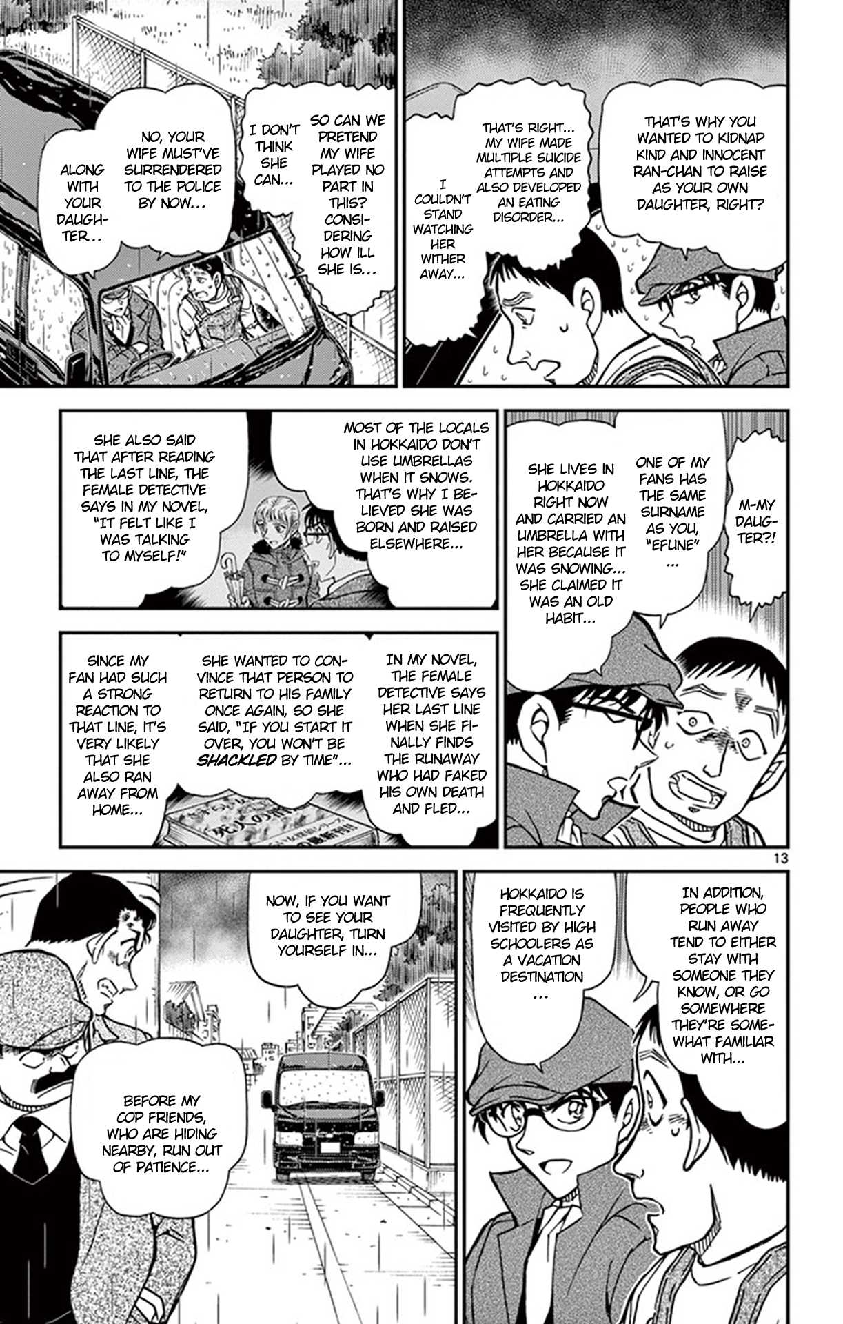 Detective Conan Chapter 924 page 14 - Chapter 924: Shinichi Boy (Part Two)