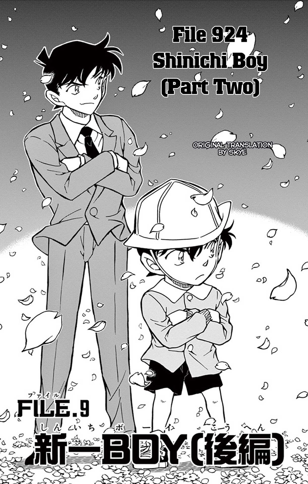 Detective Conan Chapter 924 page 2 - Chapter 924: Shinichi Boy (Part Two)
