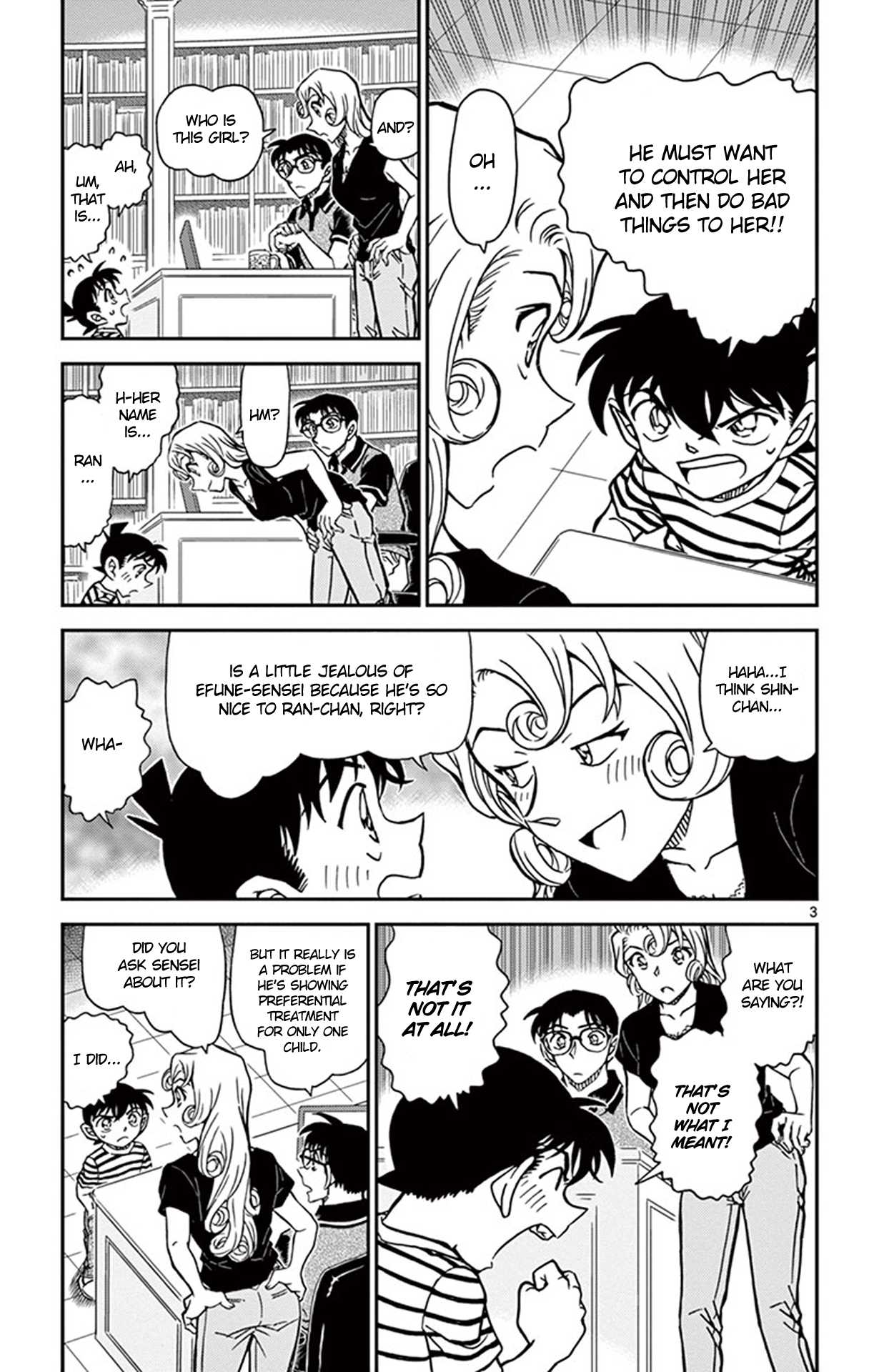Detective Conan Chapter 924 page 4 - Chapter 924: Shinichi Boy (Part Two)