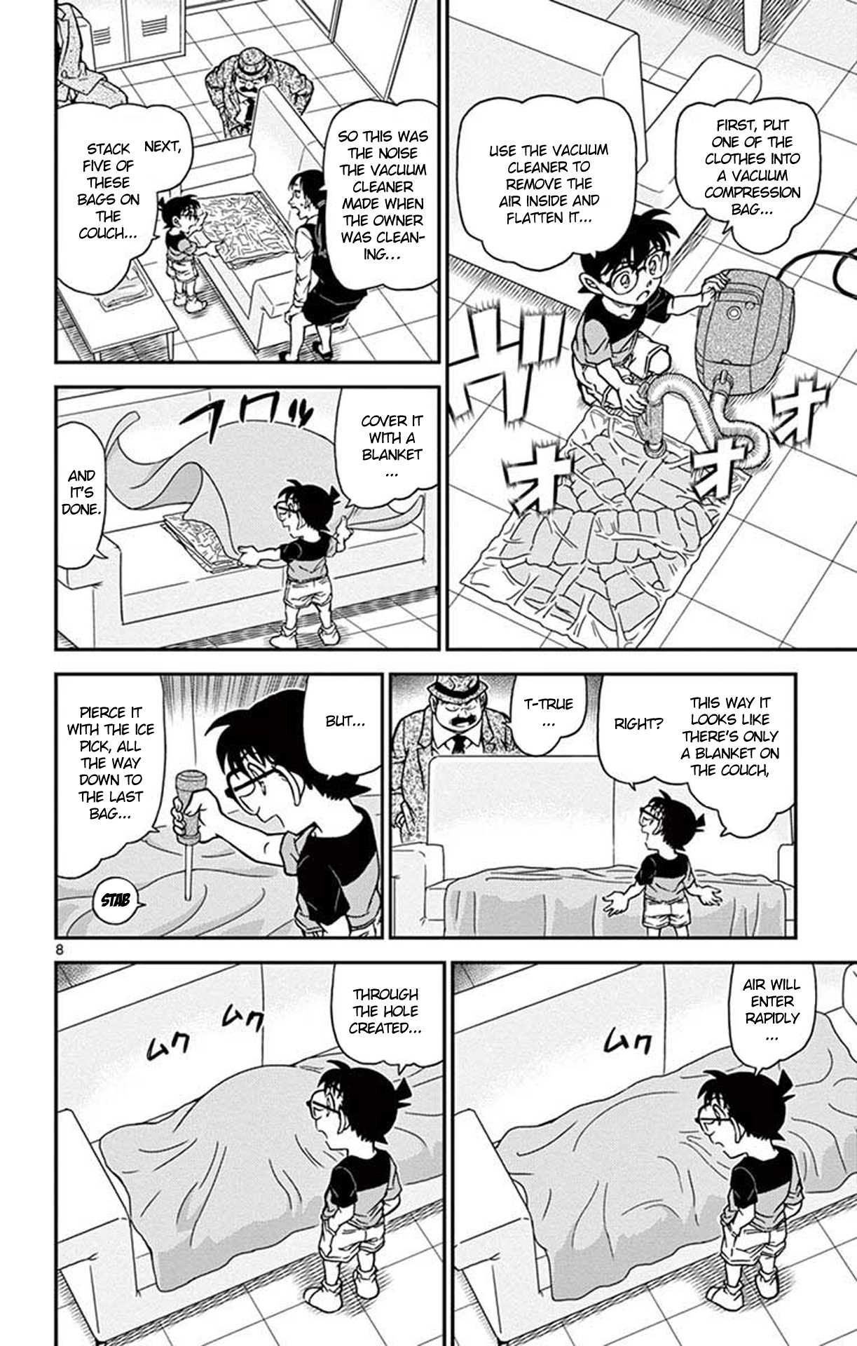 Detective Conan Chapter 927 page 9 - Chapter 927: The Backyard's False Image