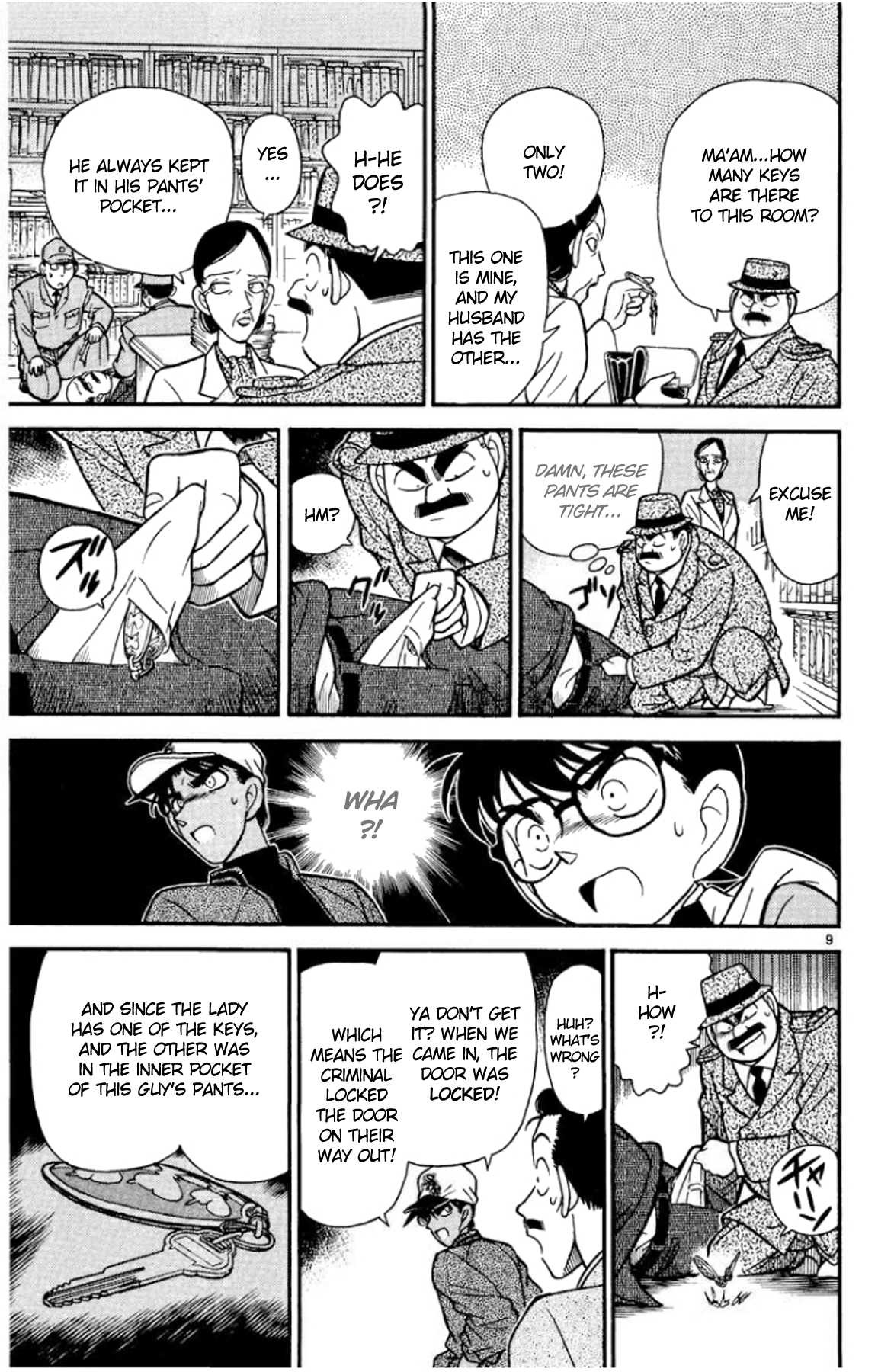Detective Conan Chapter 93 page 10 - Chapter 93: Double Deductions