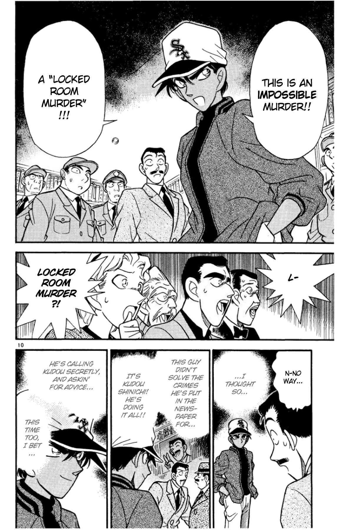 Detective Conan Chapter 93 page 11 - Chapter 93: Double Deductions