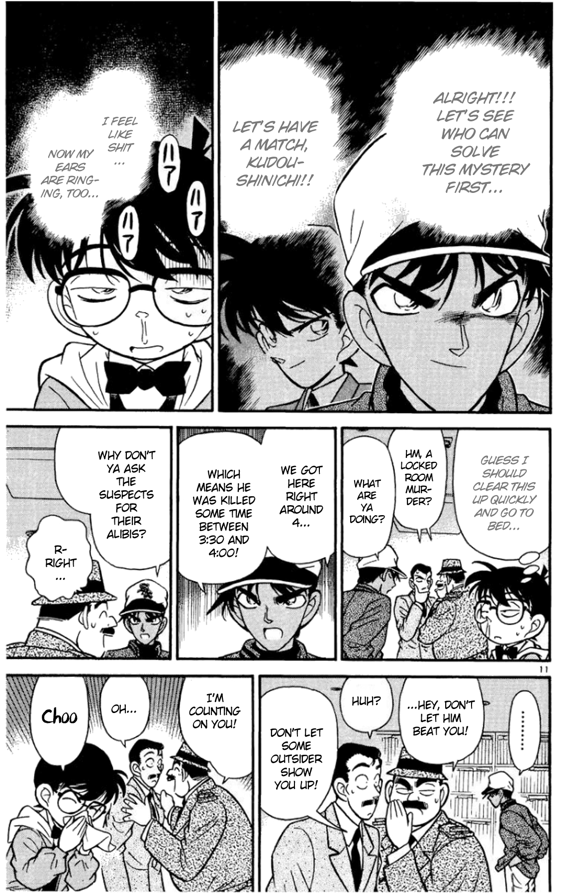Detective Conan Chapter 93 page 12 - Chapter 93: Double Deductions
