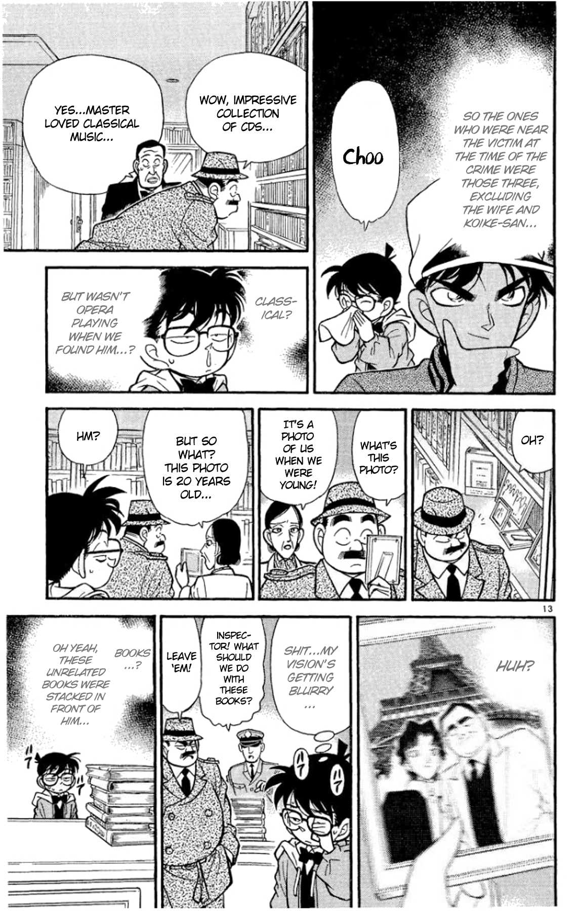 Detective Conan Chapter 93 page 14 - Chapter 93: Double Deductions