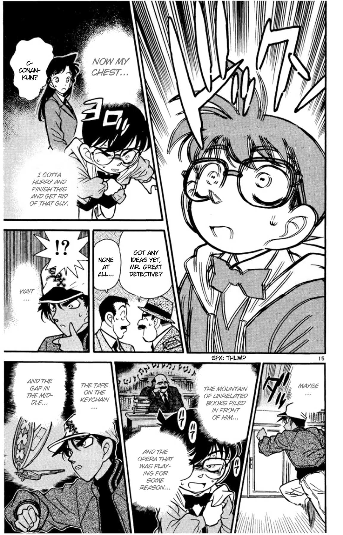 Detective Conan Chapter 93 page 16 - Chapter 93: Double Deductions
