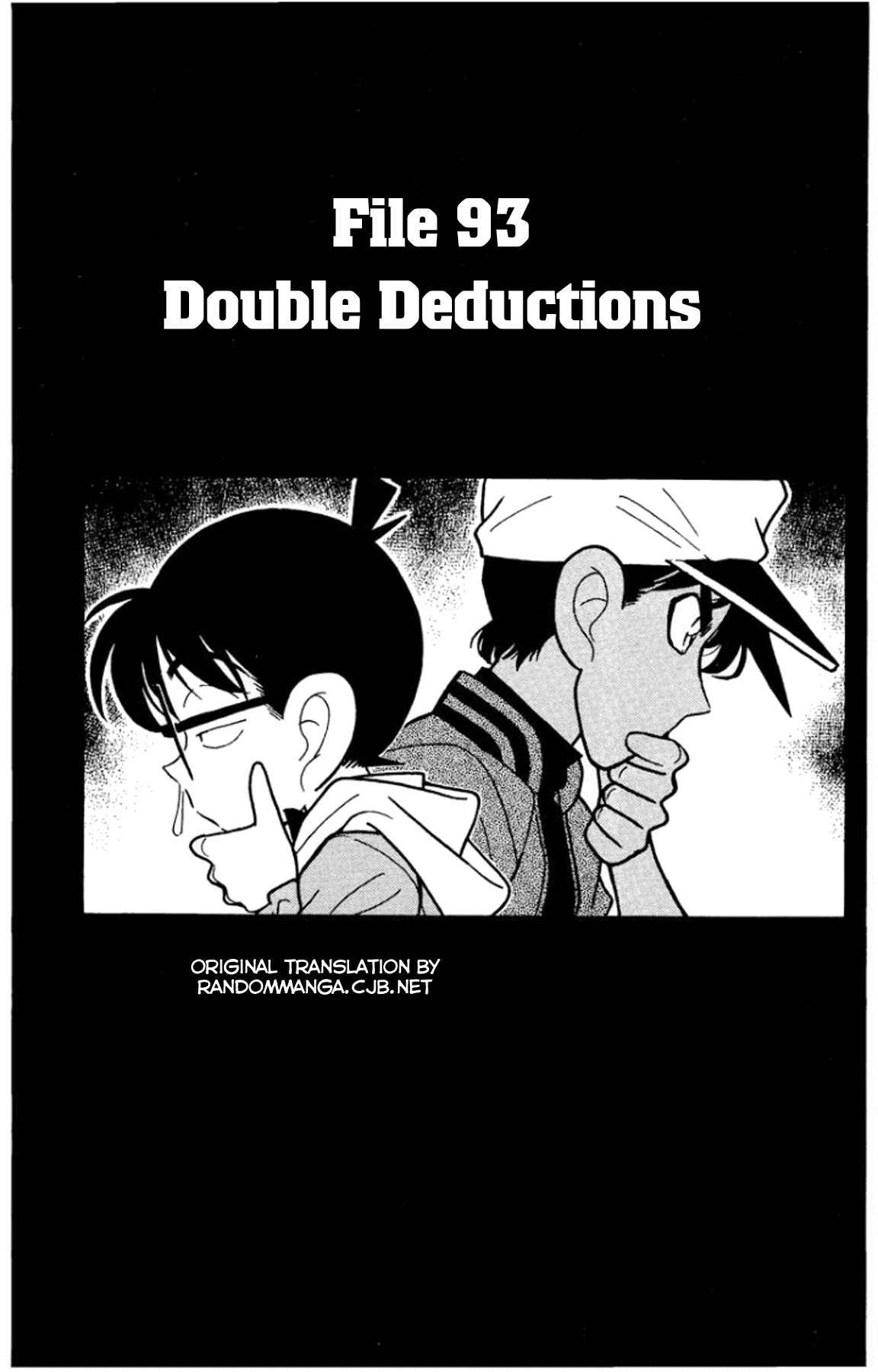 Detective Conan Chapter 93 page 2 - Chapter 93: Double Deductions