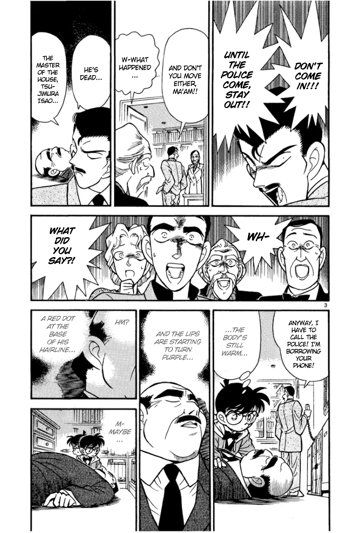 Detective Conan Chapter 93 page 4 - Chapter 93: Double Deductions
