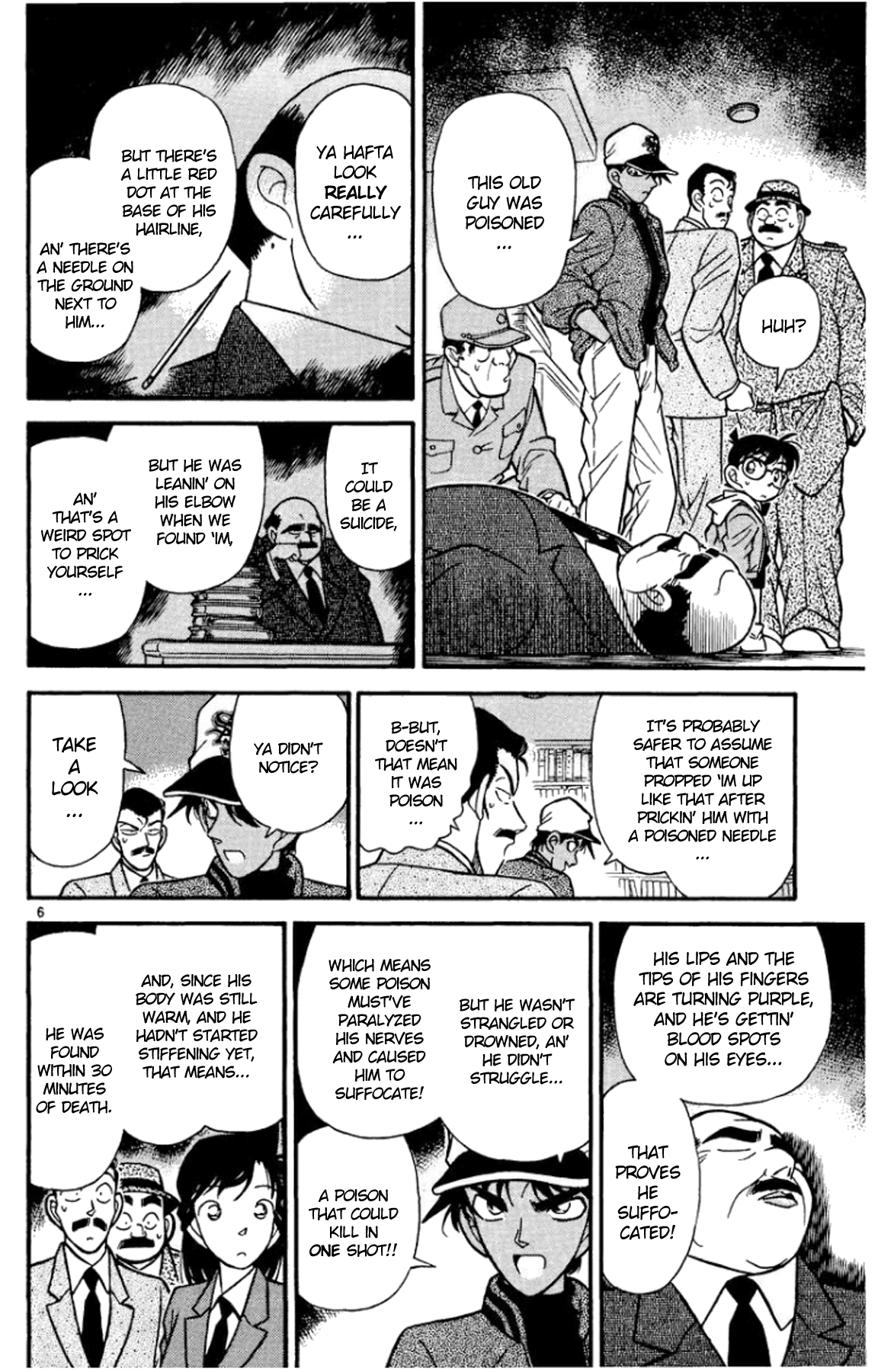 Detective Conan Chapter 93 page 7 - Chapter 93: Double Deductions