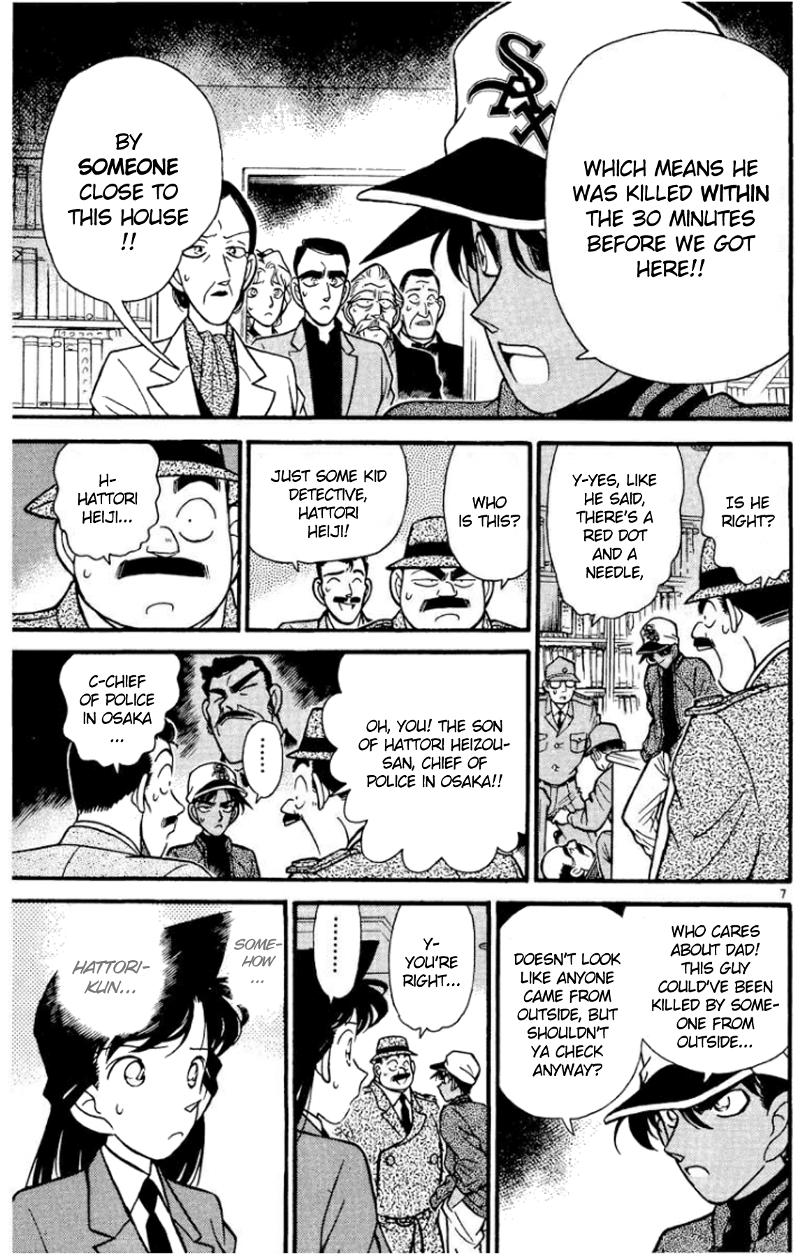Detective Conan Chapter 93 page 8 - Chapter 93: Double Deductions