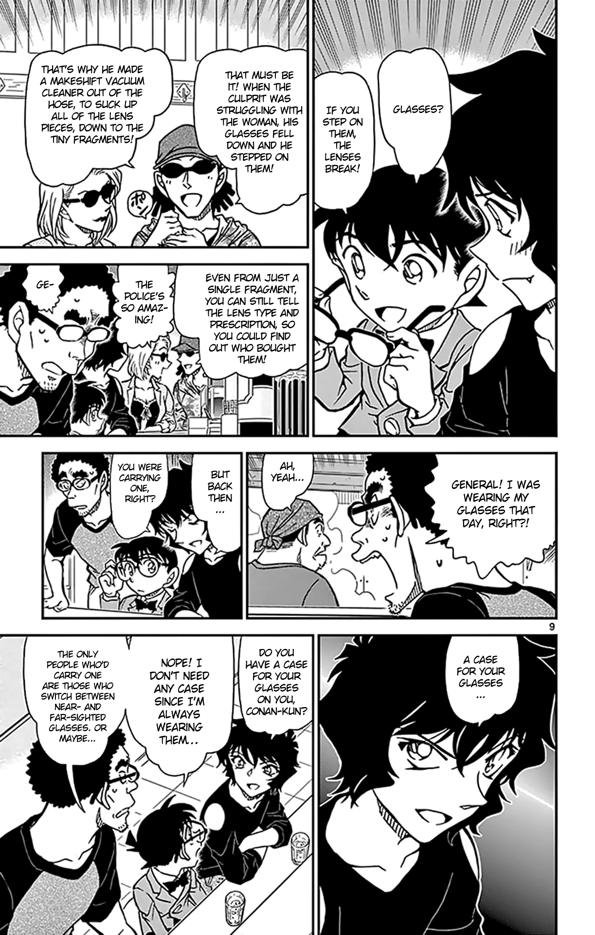 Detective Conan Chapter 930 page 10 - Chapter 930: Excessive Seasoning