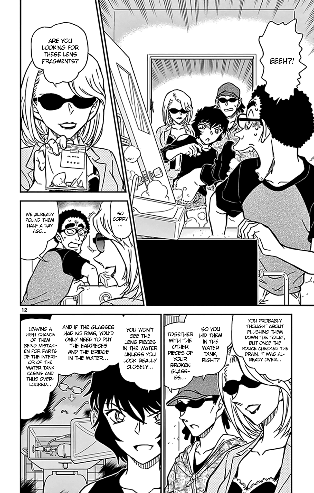 Detective Conan Chapter 930 page 13 - Chapter 930: Excessive Seasoning