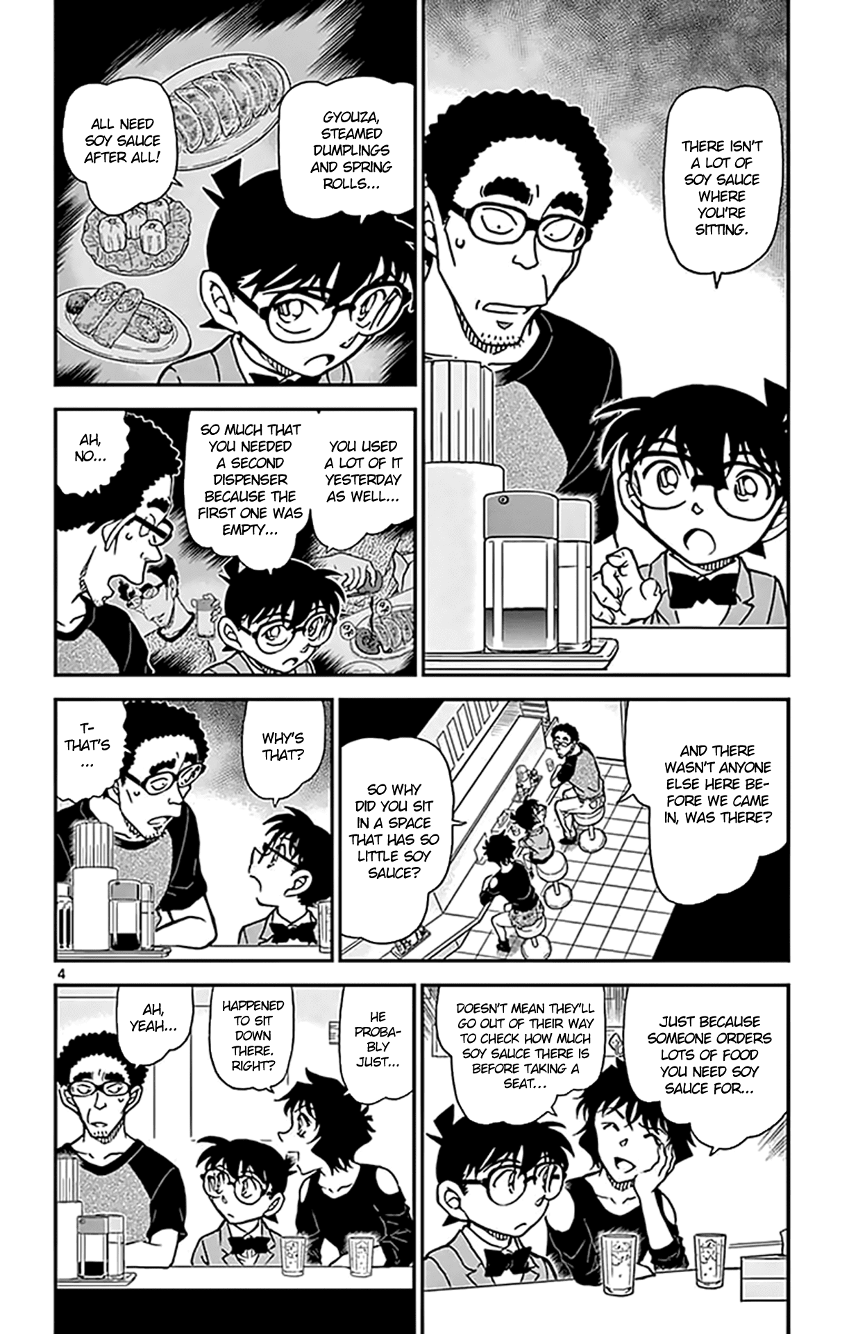 Detective Conan Chapter 930 page 5 - Chapter 930: Excessive Seasoning