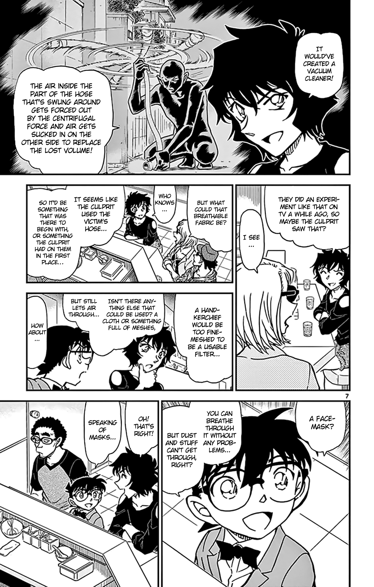 Detective Conan Chapter 930 page 8 - Chapter 930: Excessive Seasoning