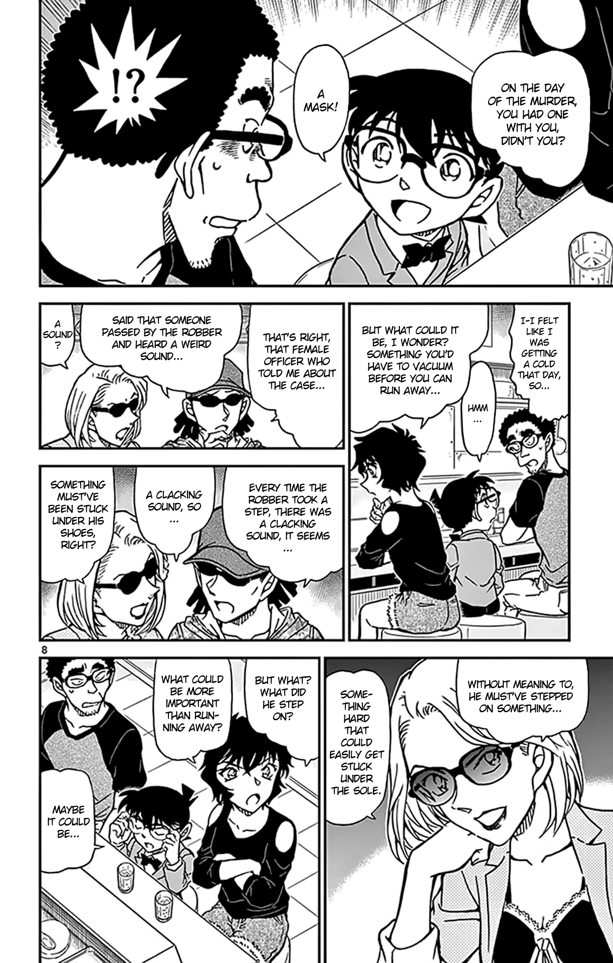 Detective Conan Chapter 930 page 9 - Chapter 930: Excessive Seasoning