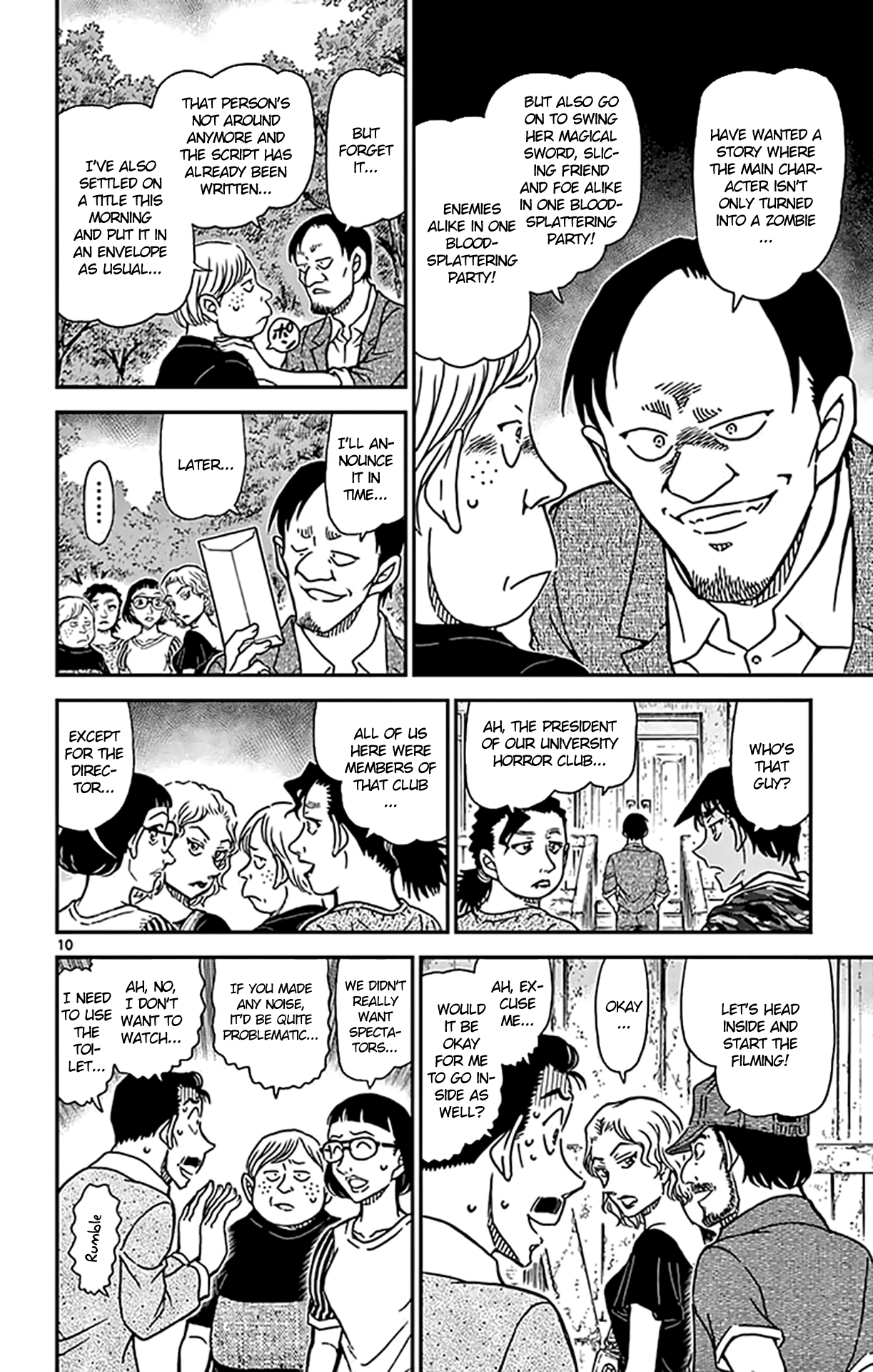Detective Conan Chapter 931 page 11 - Chapter 931: Zombie Blade