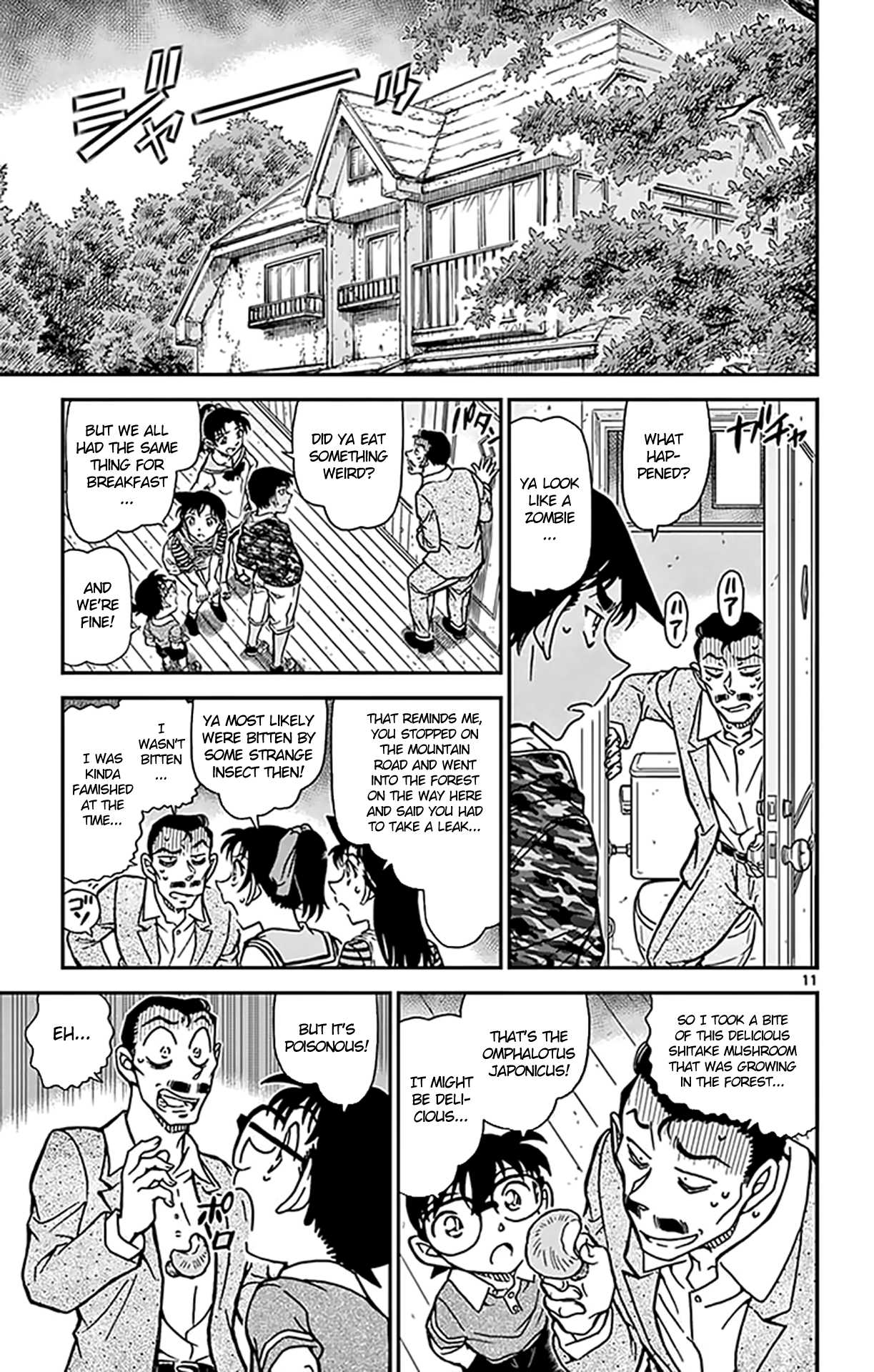 Detective Conan Chapter 931 page 12 - Chapter 931: Zombie Blade
