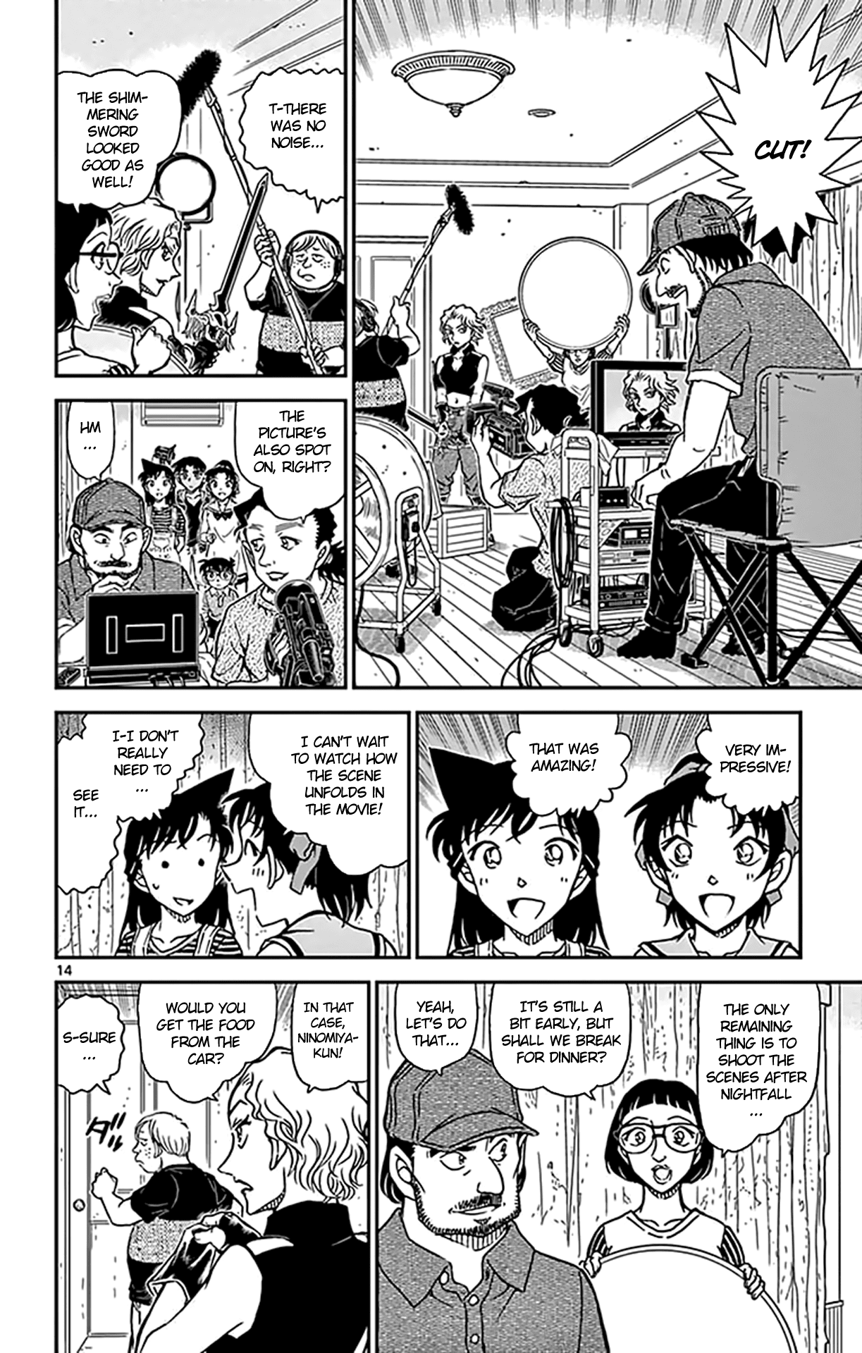 Detective Conan Chapter 931 page 15 - Chapter 931: Zombie Blade