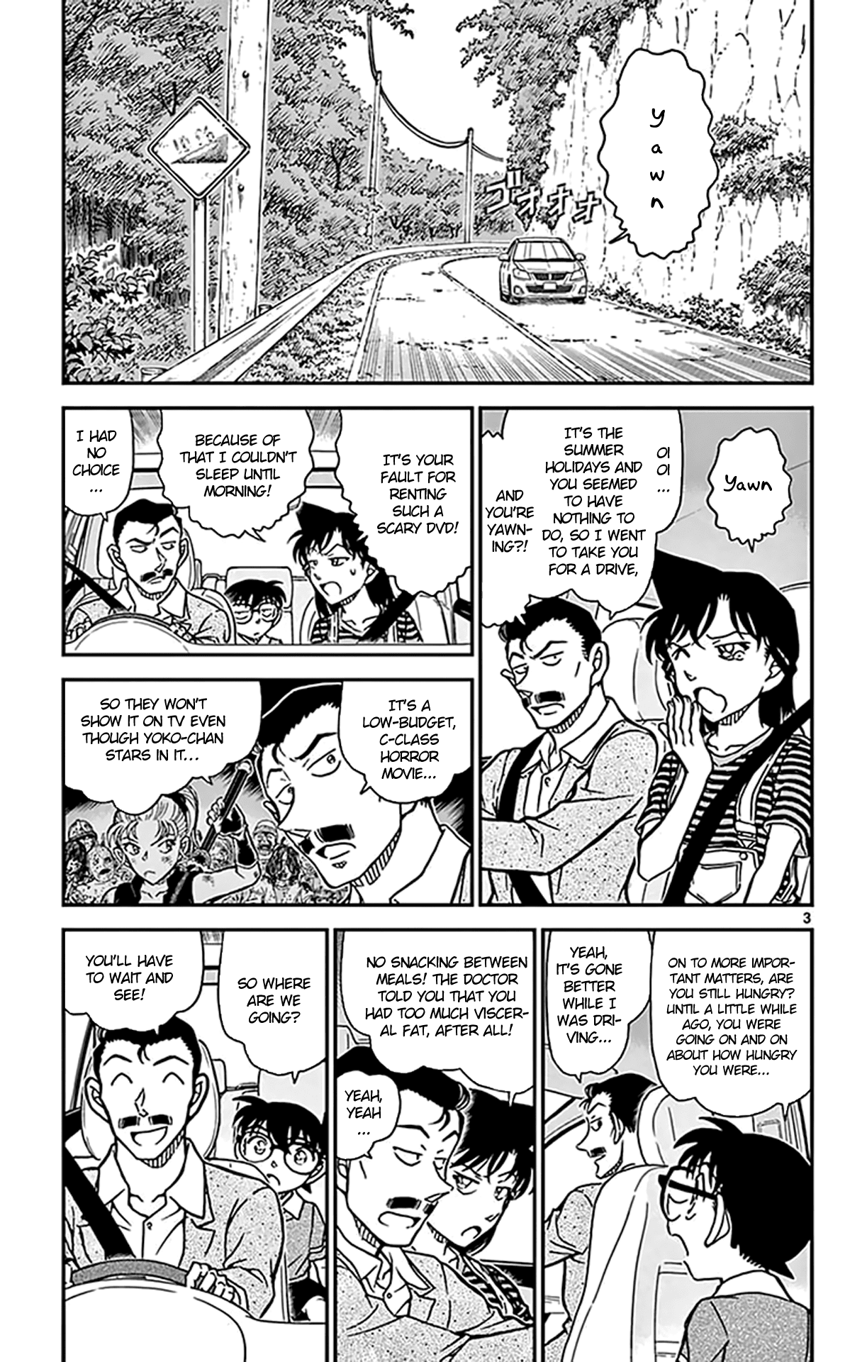 Detective Conan Chapter 931 page 4 - Chapter 931: Zombie Blade