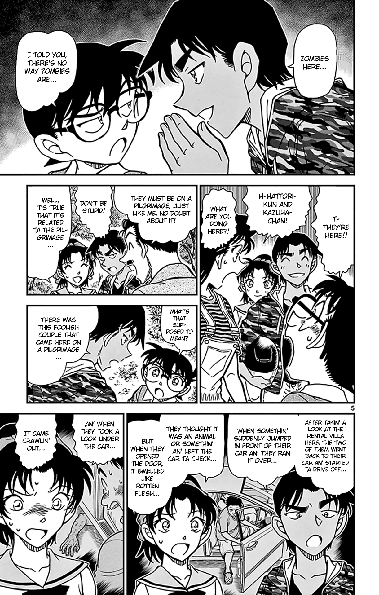 Detective Conan Chapter 931 page 6 - Chapter 931: Zombie Blade