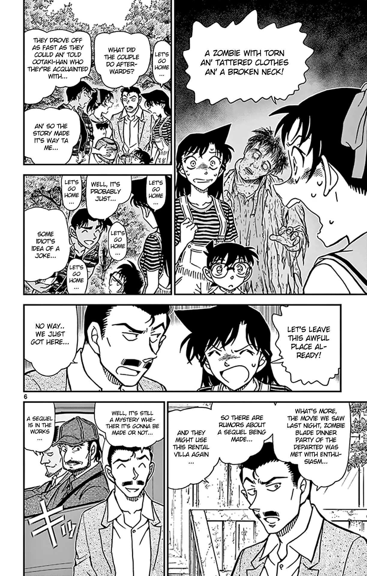 Detective Conan Chapter 931 page 7 - Chapter 931: Zombie Blade