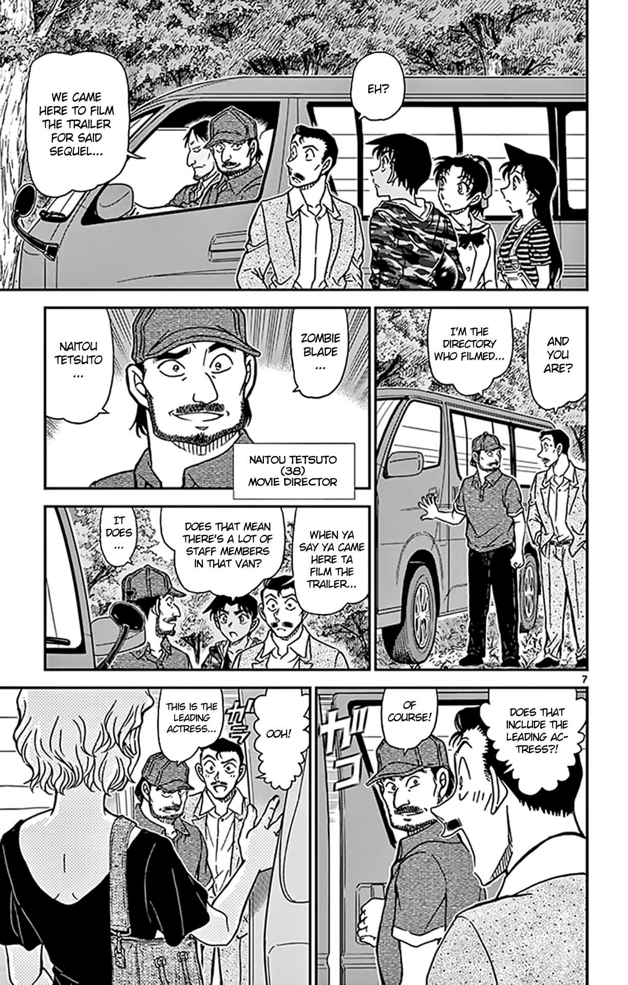 Detective Conan Chapter 931 page 8 - Chapter 931: Zombie Blade