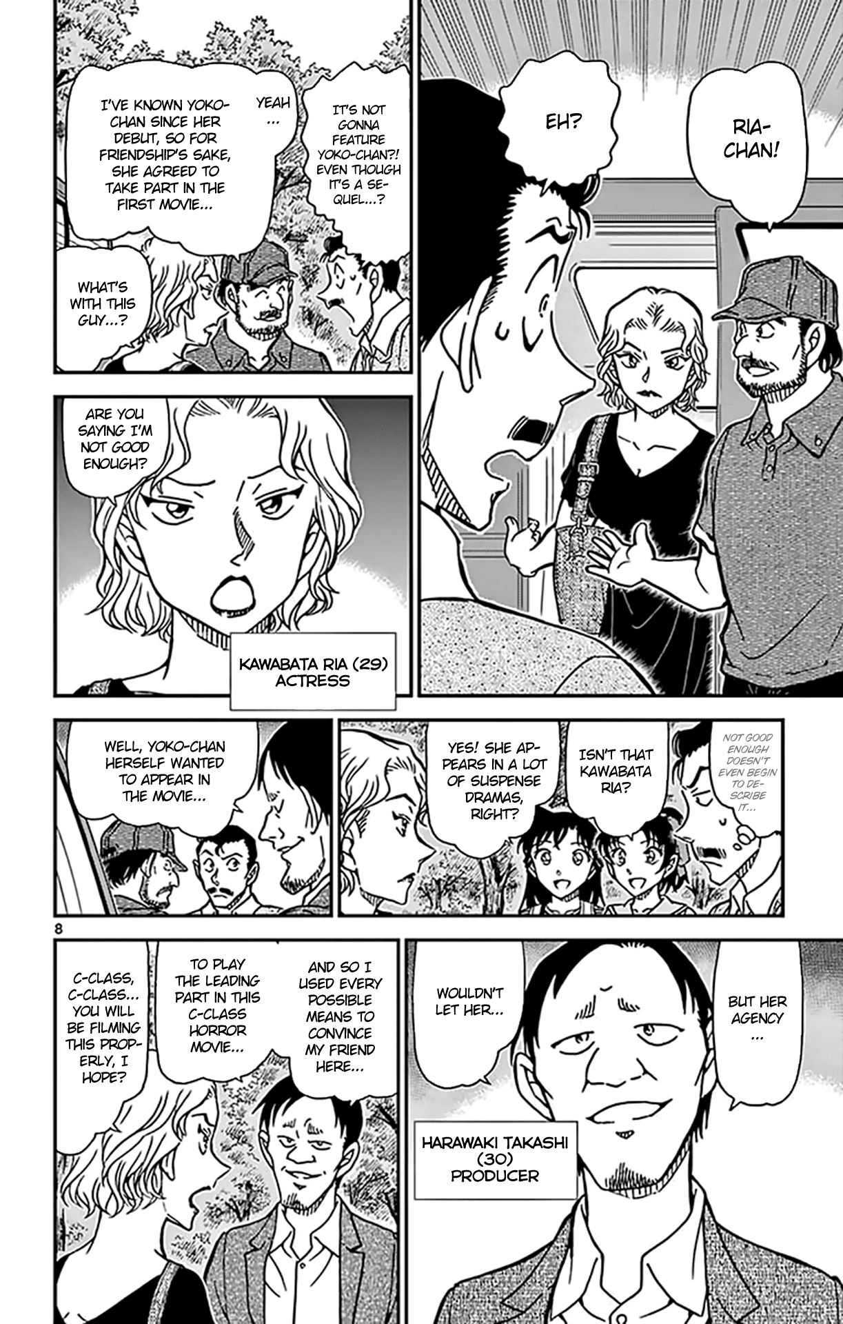 Detective Conan Chapter 931 page 9 - Chapter 931: Zombie Blade