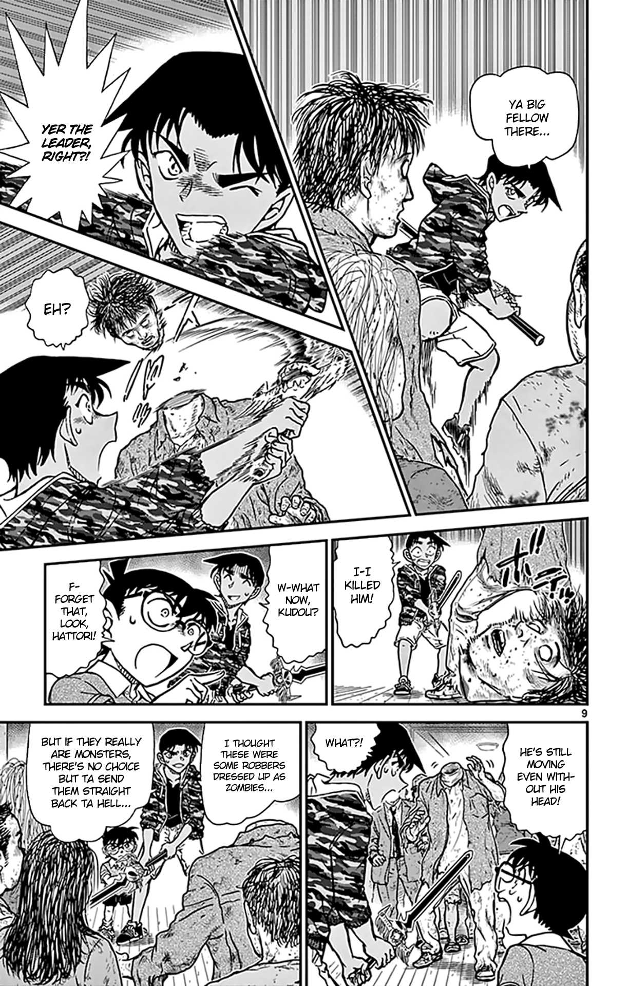 Detective Conan Chapter 933 page 10 - Chapter 933: Man-Eating Zombies