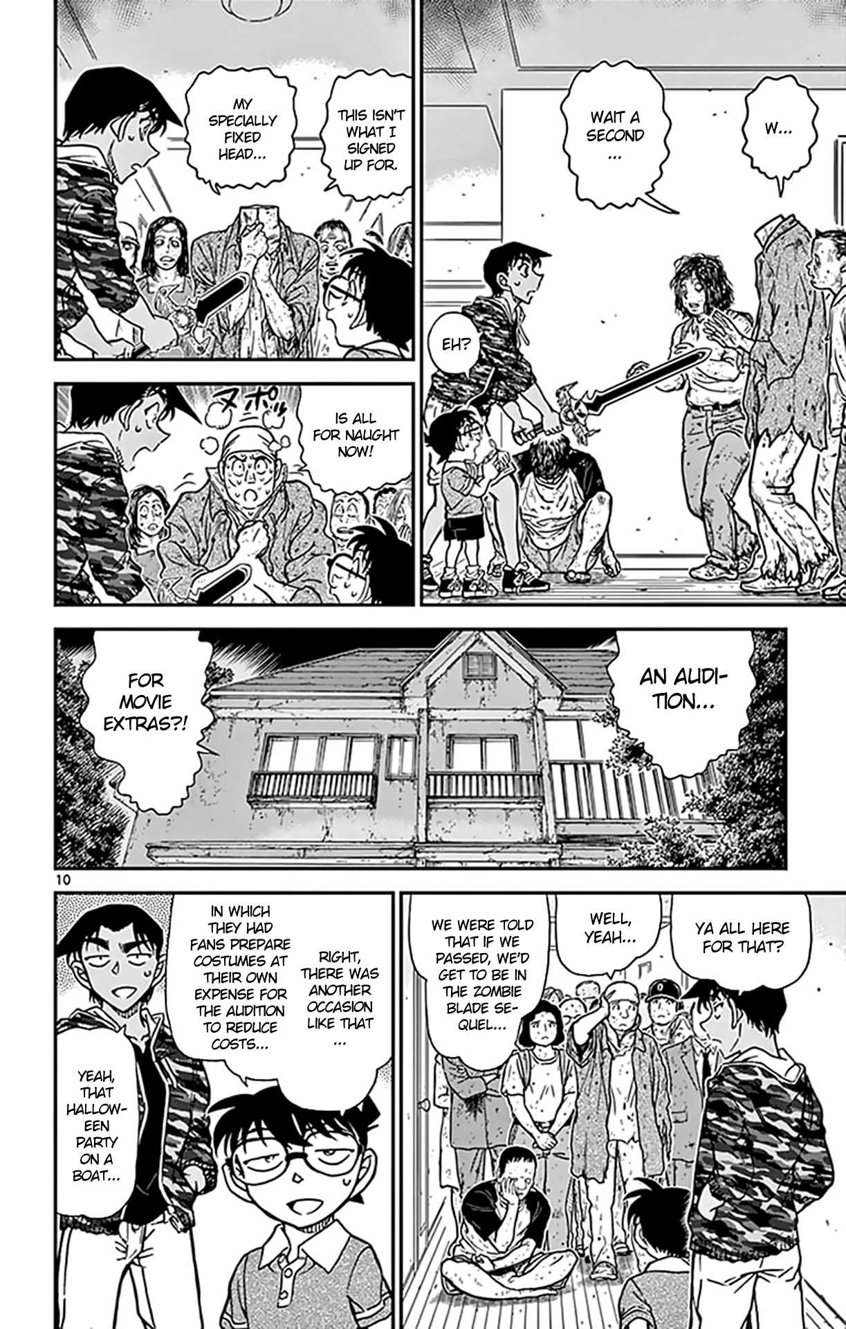 Detective Conan Chapter 933 page 11 - Chapter 933: Man-Eating Zombies