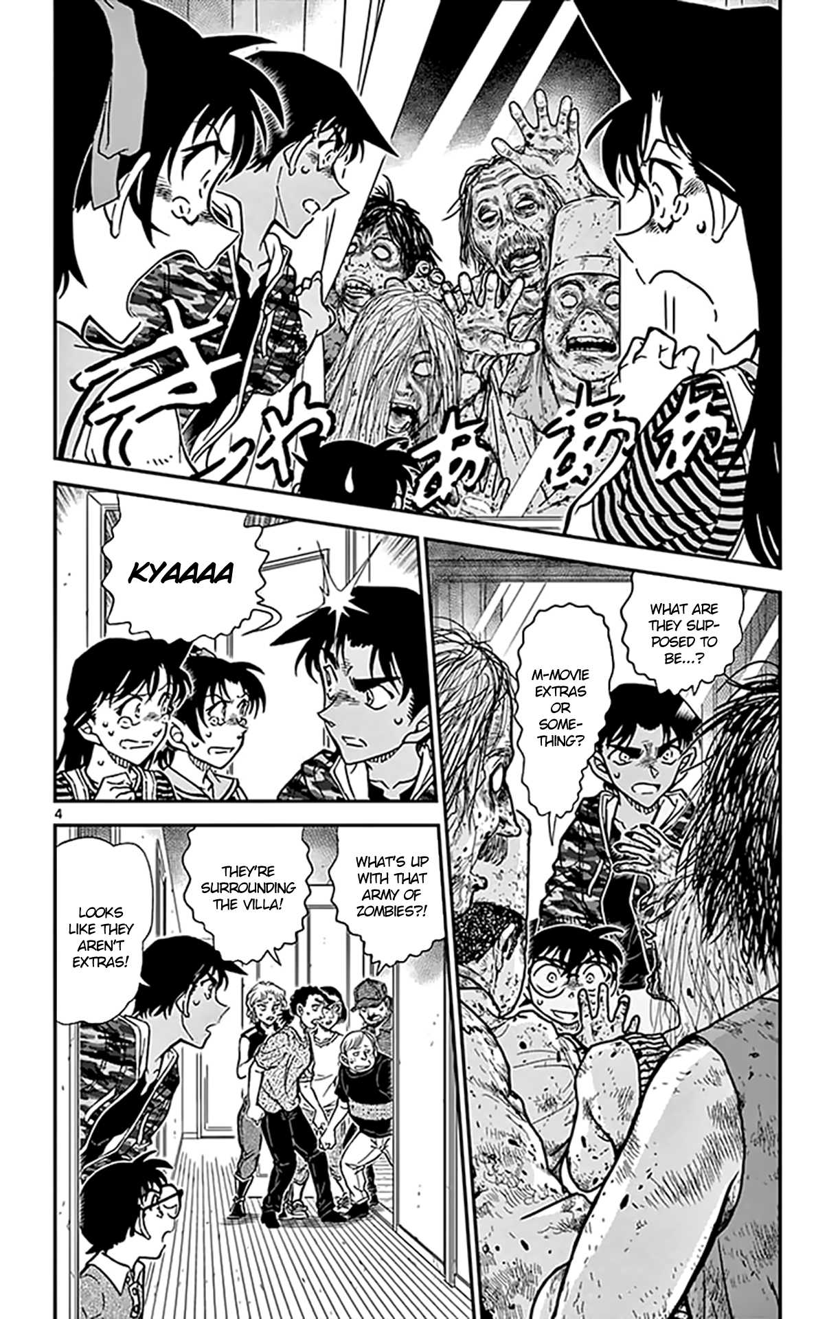 Detective Conan Chapter 933 page 5 - Chapter 933: Man-Eating Zombies