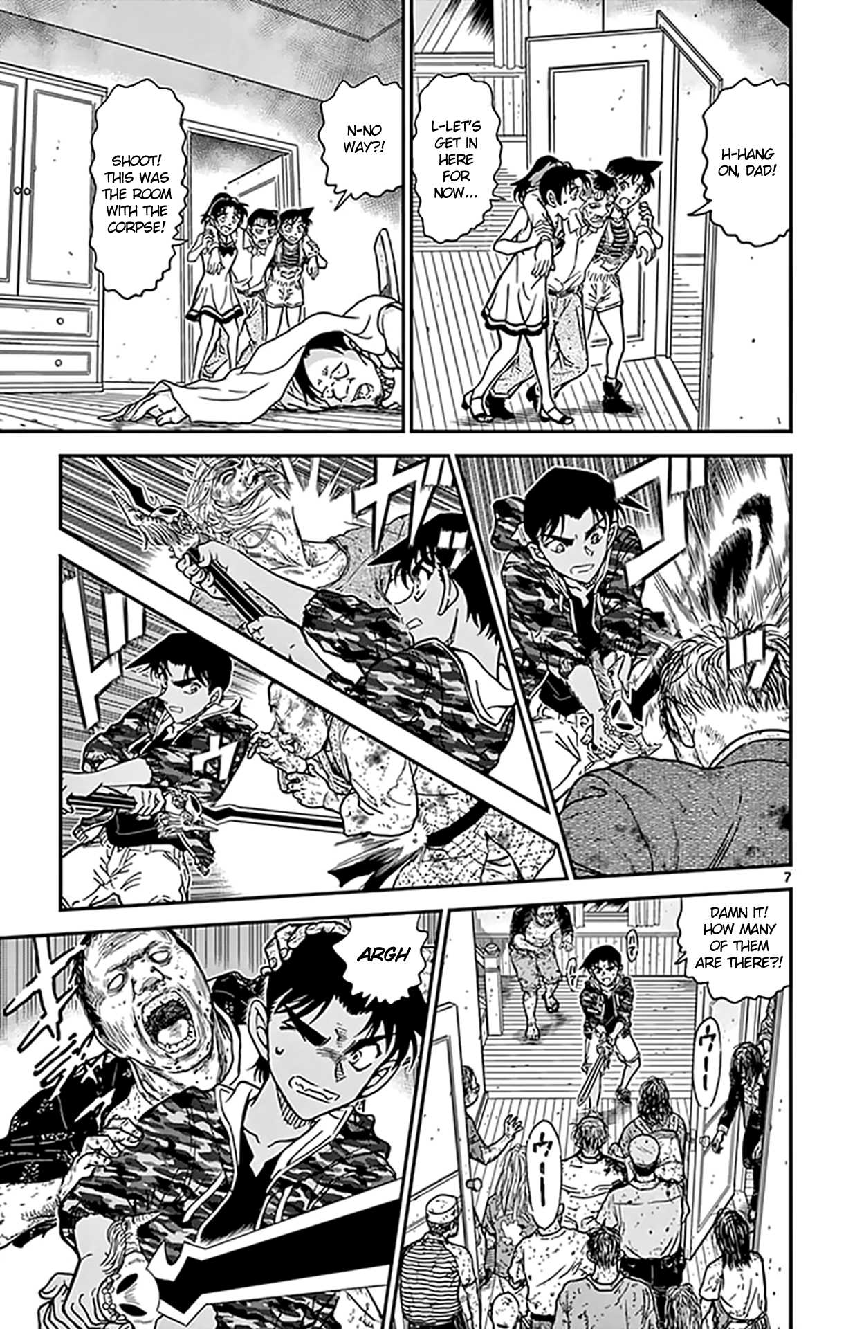 Detective Conan Chapter 933 page 8 - Chapter 933: Man-Eating Zombies