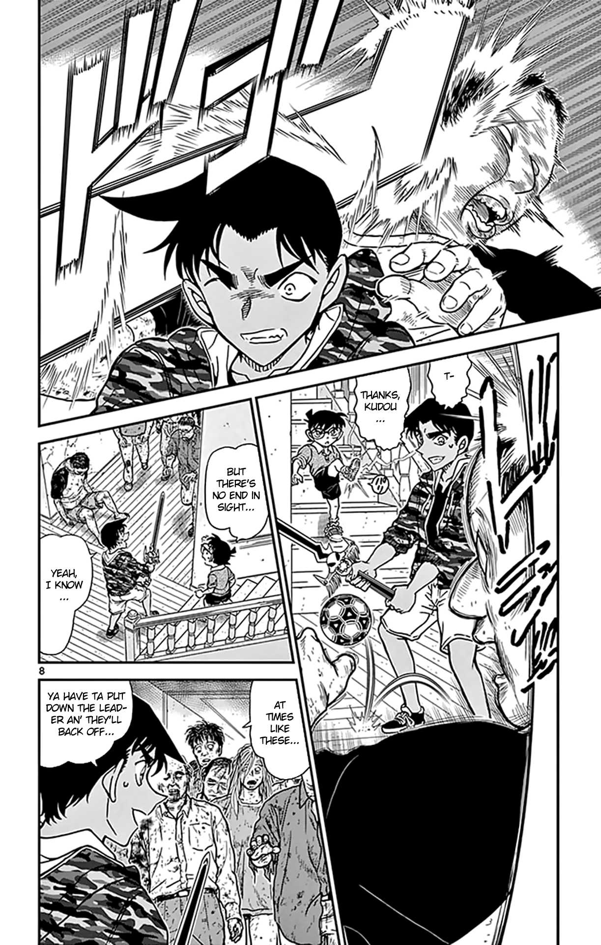 Detective Conan Chapter 933 page 9 - Chapter 933: Man-Eating Zombies