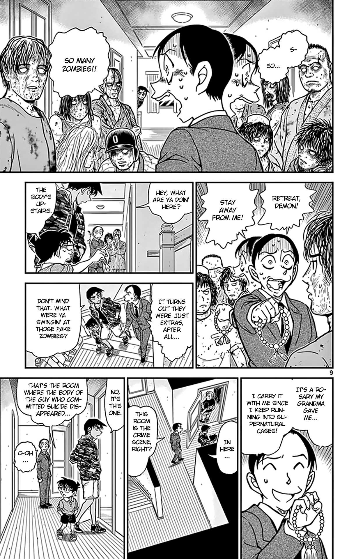 Detective Conan Chapter 934 page 10 - Chapter 934: The Missing Corpse