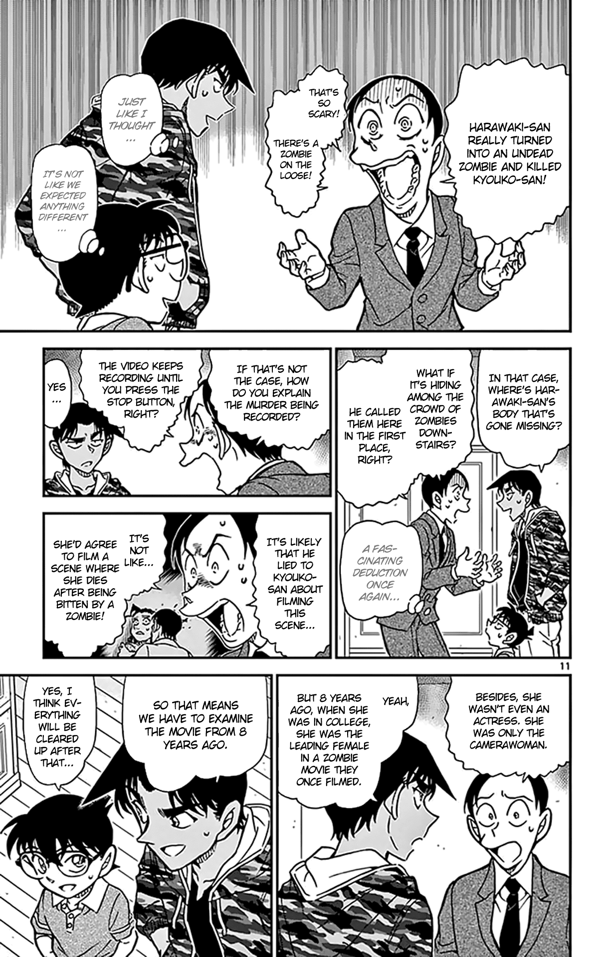 Detective Conan Chapter 934 page 12 - Chapter 934: The Missing Corpse