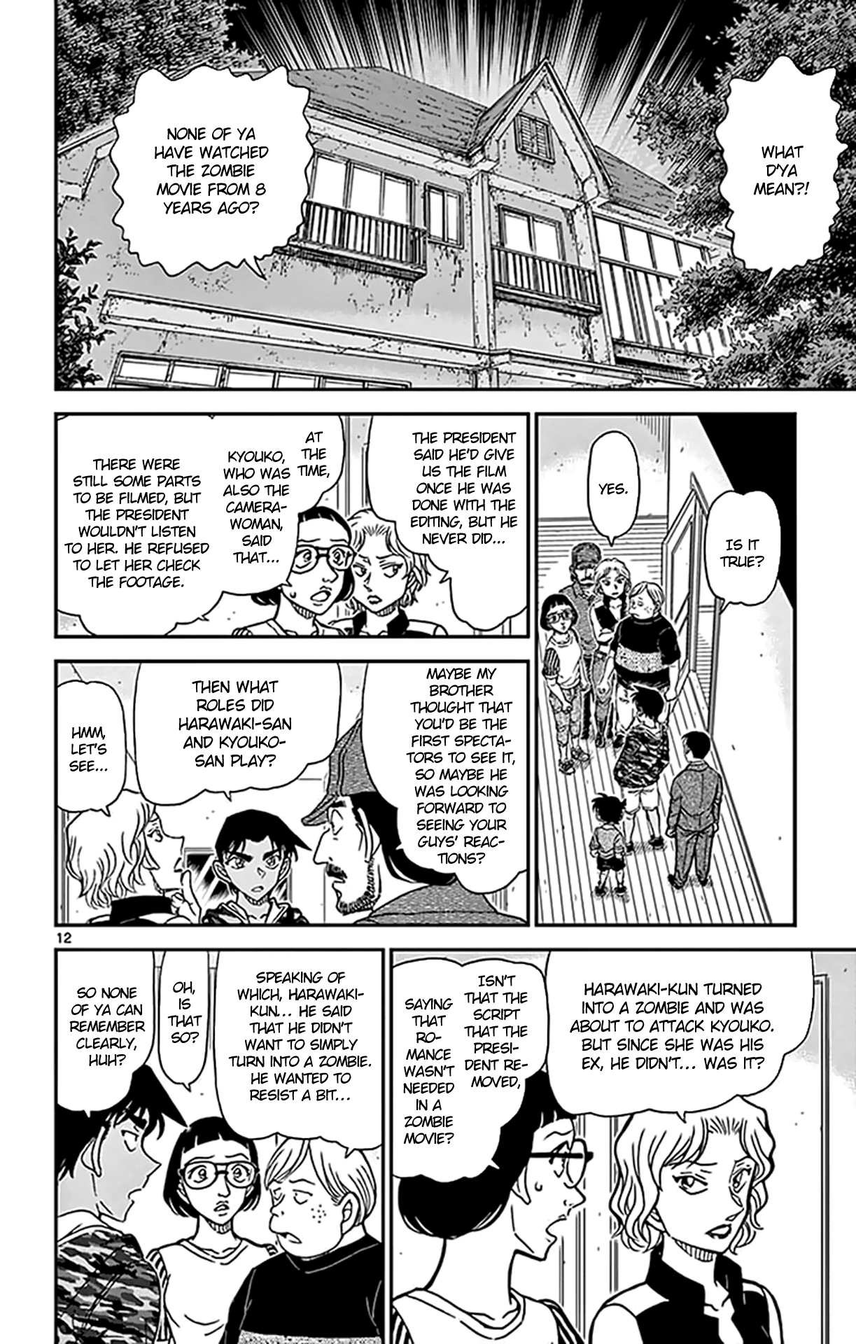 Detective Conan Chapter 934 page 13 - Chapter 934: The Missing Corpse