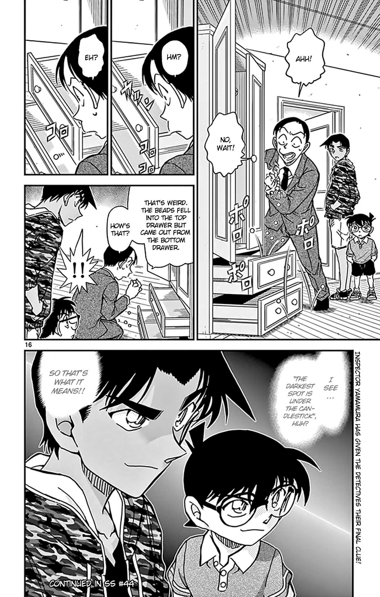 Detective Conan Chapter 934 page 17 - Chapter 934: The Missing Corpse