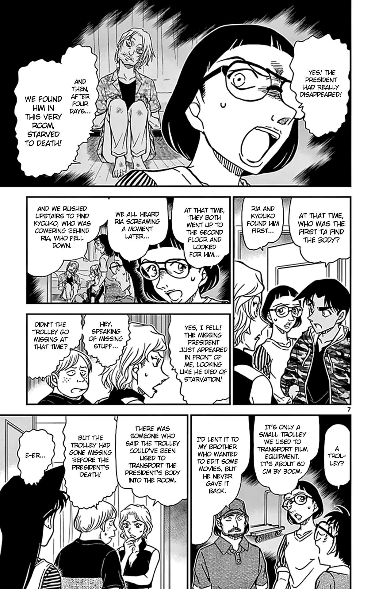 Detective Conan Chapter 934 page 8 - Chapter 934: The Missing Corpse