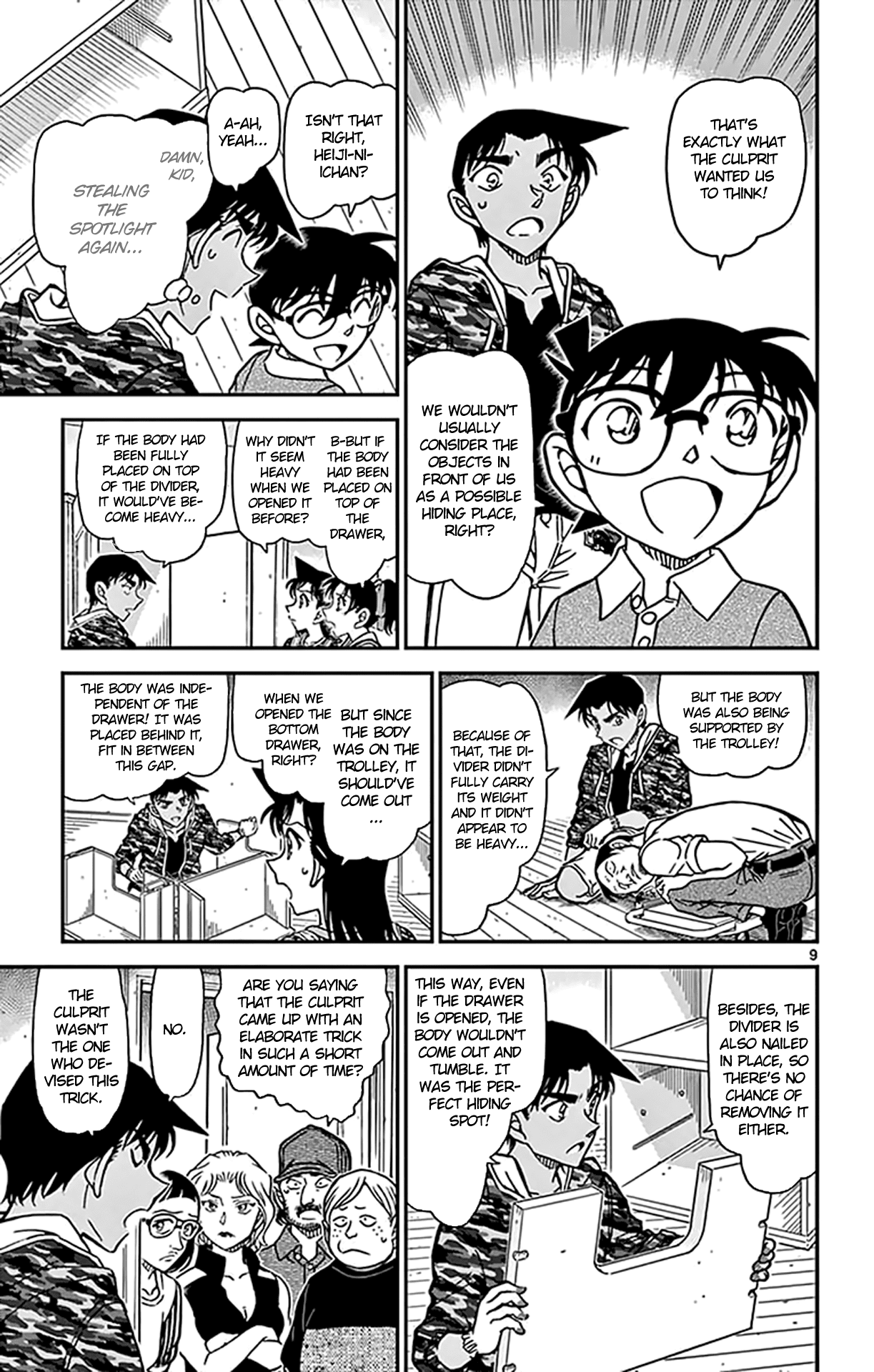 Detective Conan Chapter 935 page 10 - Chapter 935: The Darkest Spot Is Under the Candlestick