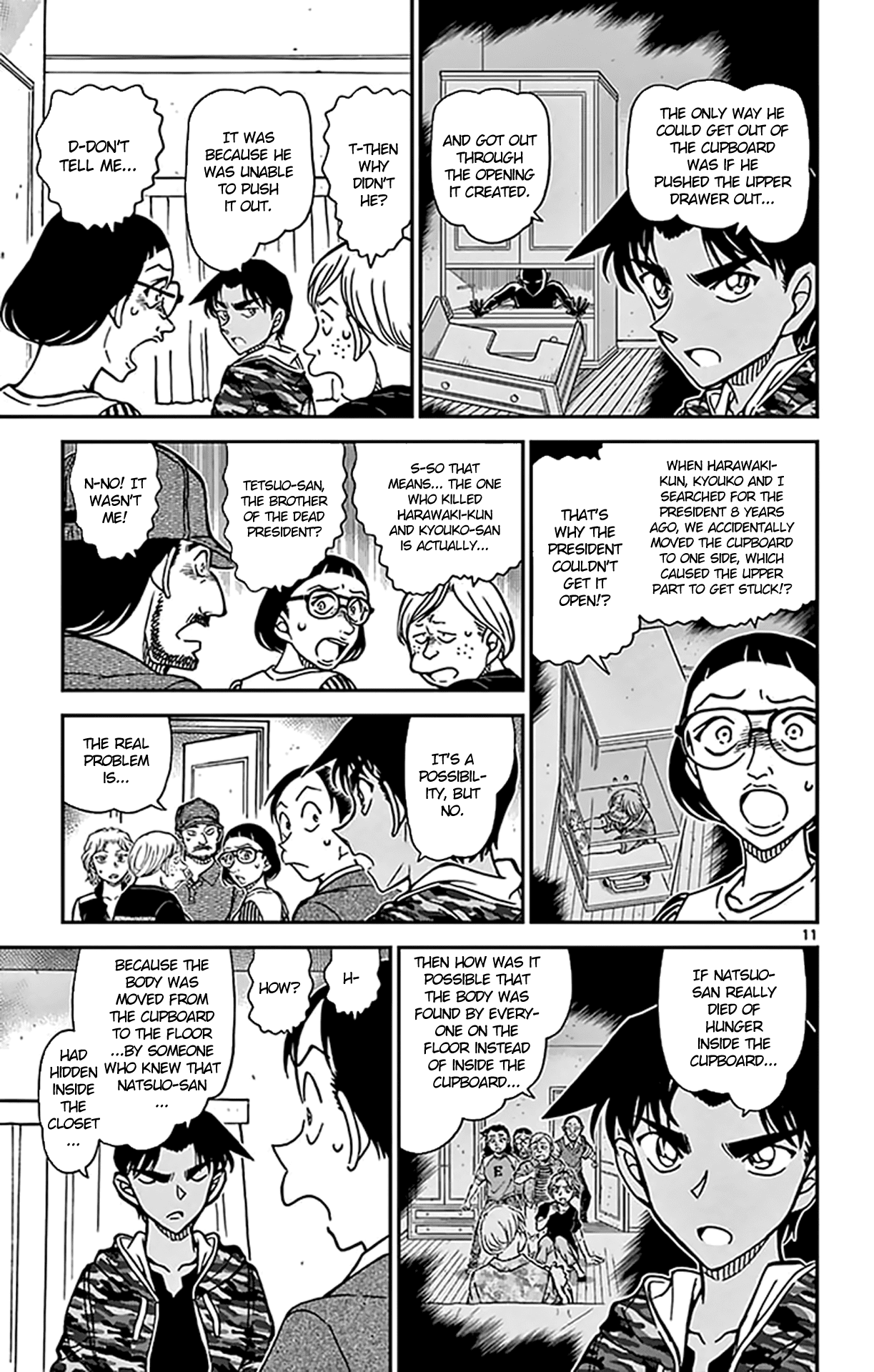 Detective Conan Chapter 935 page 12 - Chapter 935: The Darkest Spot Is Under the Candlestick