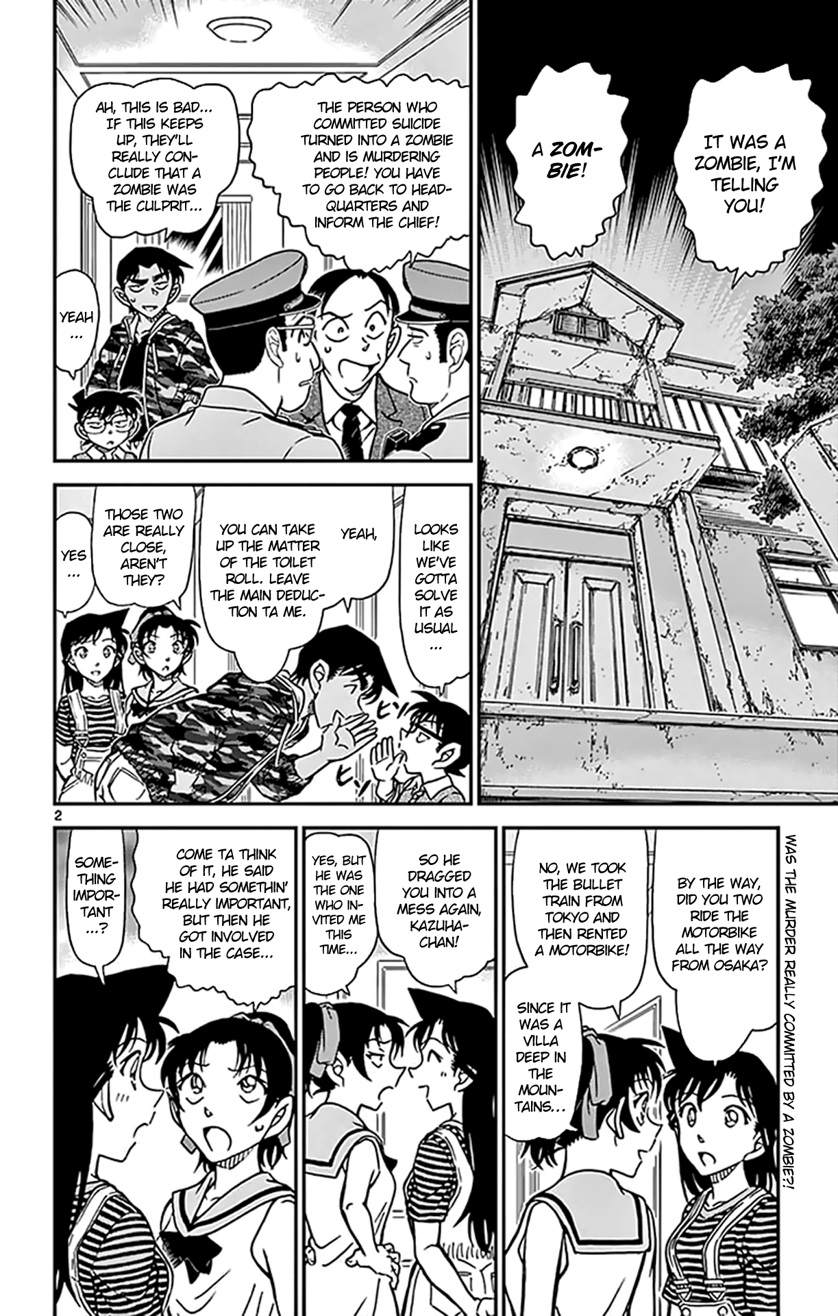 Detective Conan Chapter 935 page 3 - Chapter 935: The Darkest Spot Is Under the Candlestick
