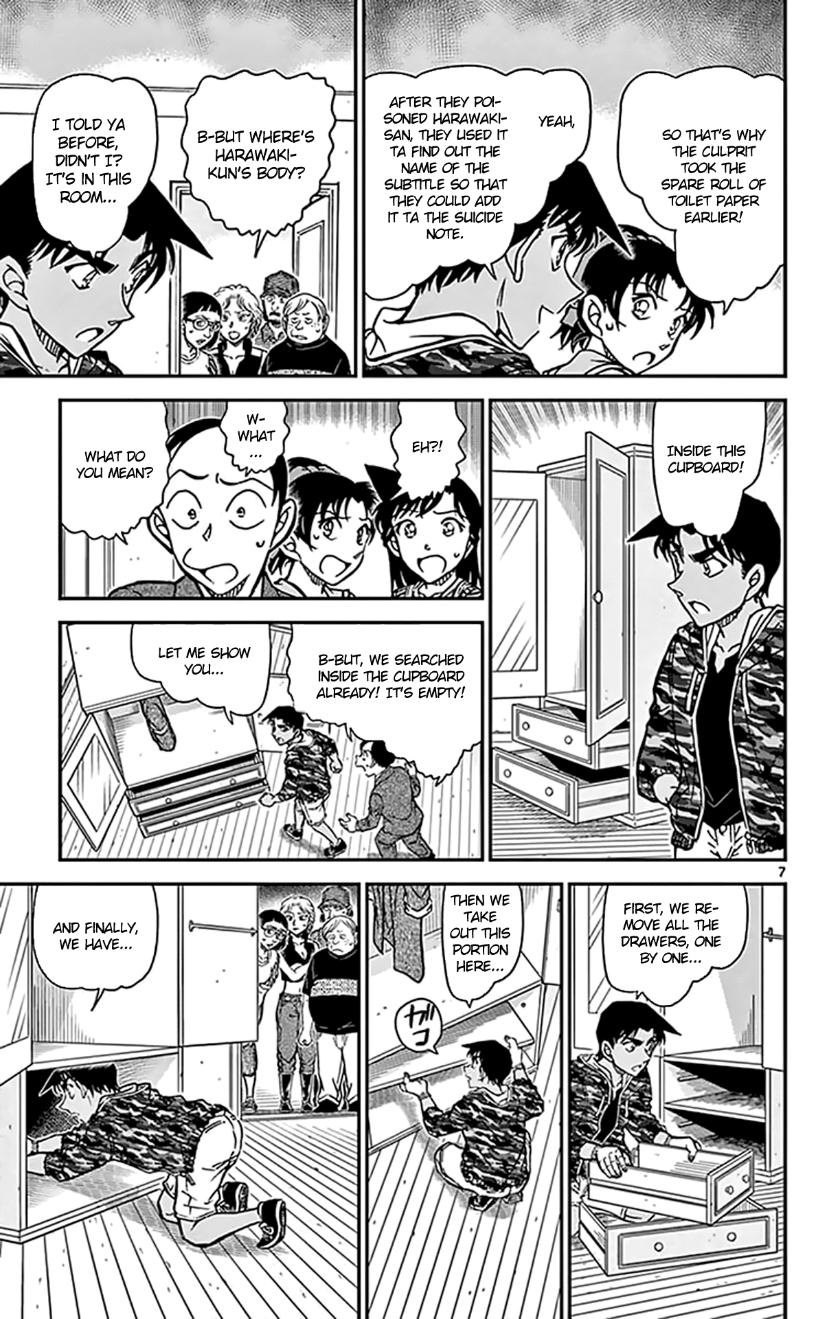 Detective Conan Chapter 935 page 8 - Chapter 935: The Darkest Spot Is Under the Candlestick