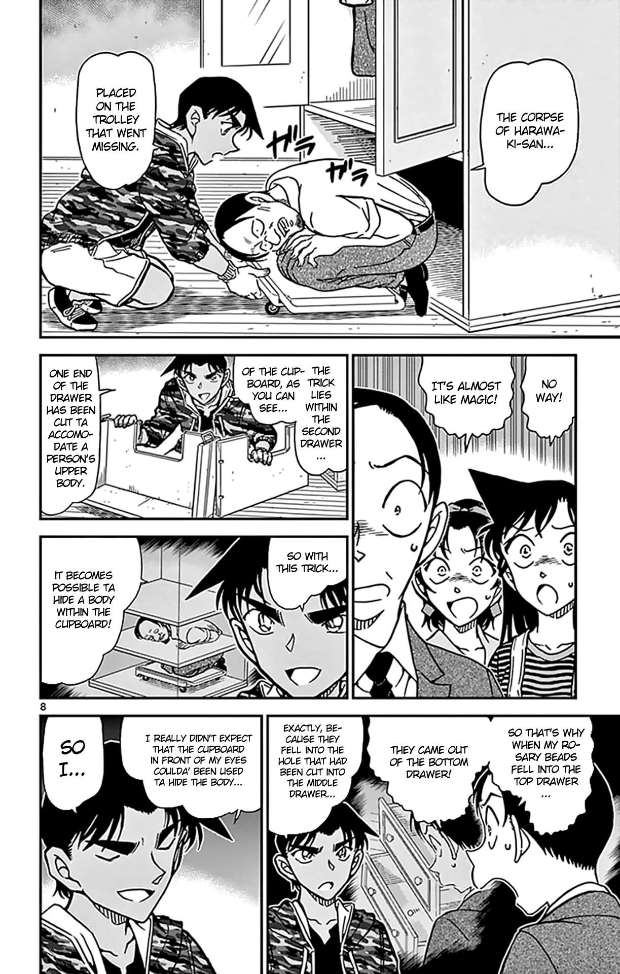 Detective Conan Chapter 935 page 9 - Chapter 935: The Darkest Spot Is Under the Candlestick