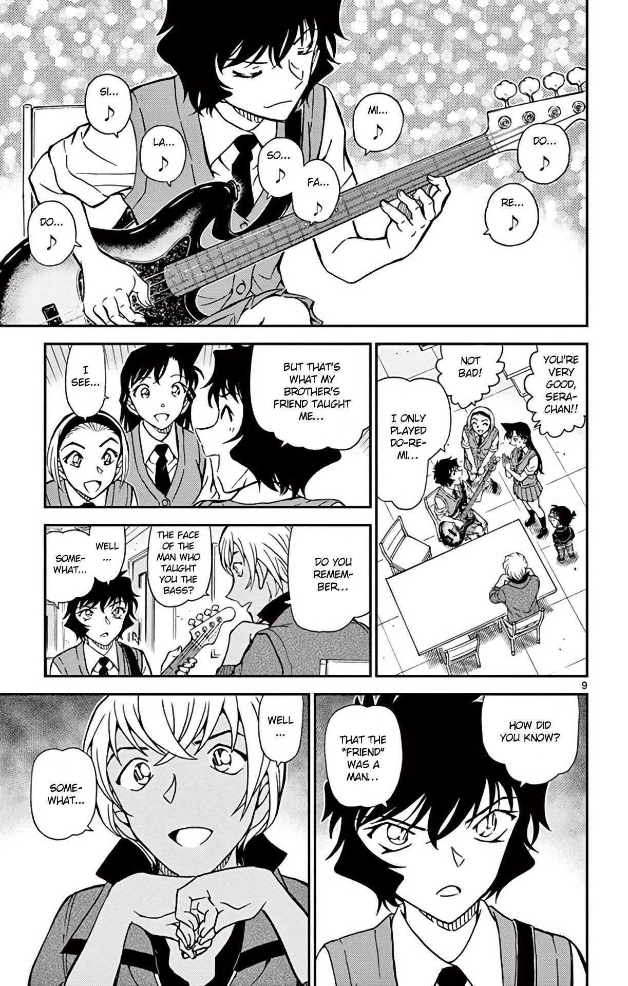 Detective Conan Chapter 936 page 10 - Chapter 936: Girls' Band