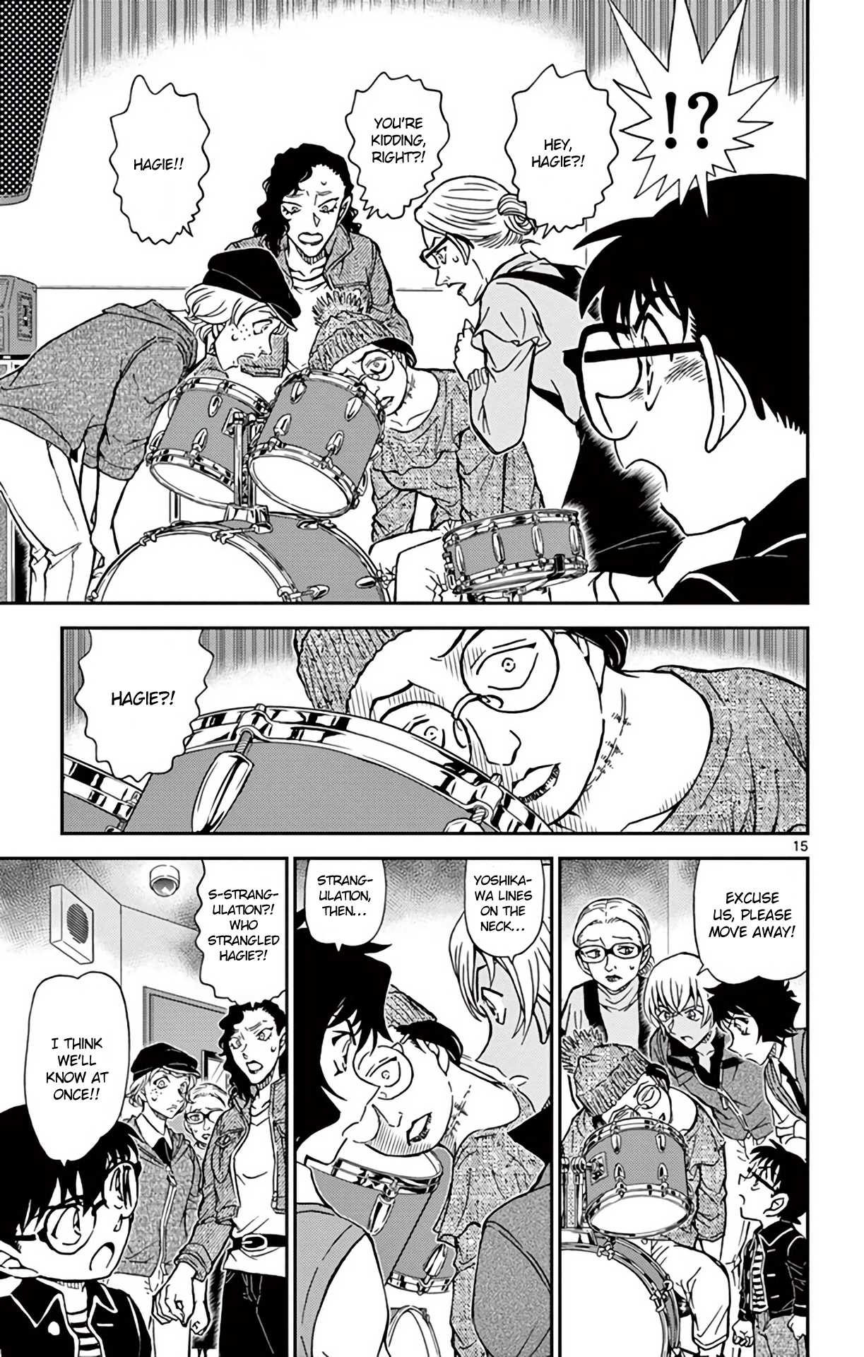 Detective Conan Chapter 936 page 16 - Chapter 936: Girls' Band