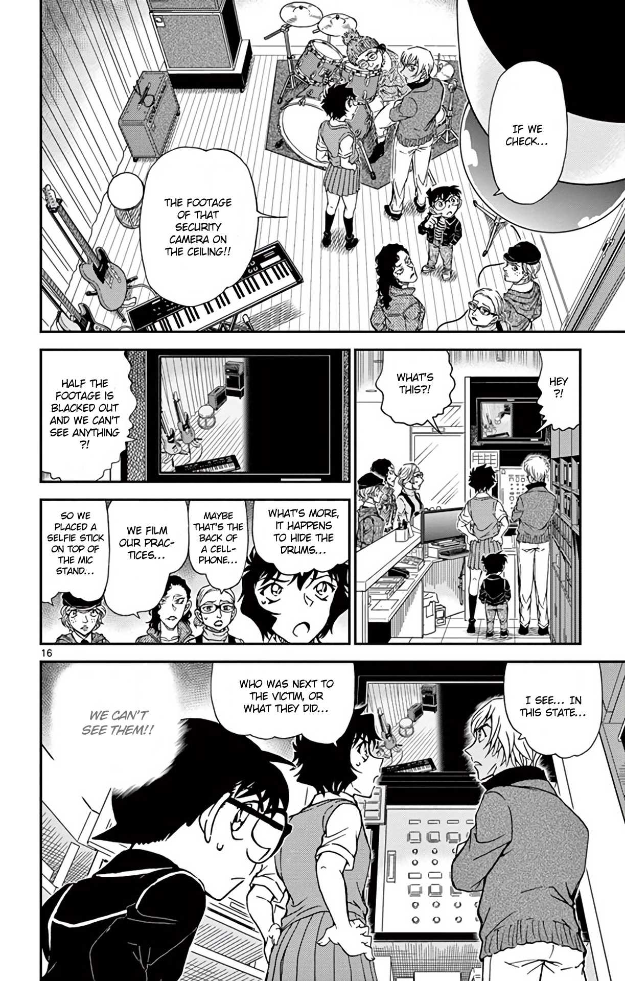 Detective Conan Chapter 936 page 17 - Chapter 936: Girls' Band