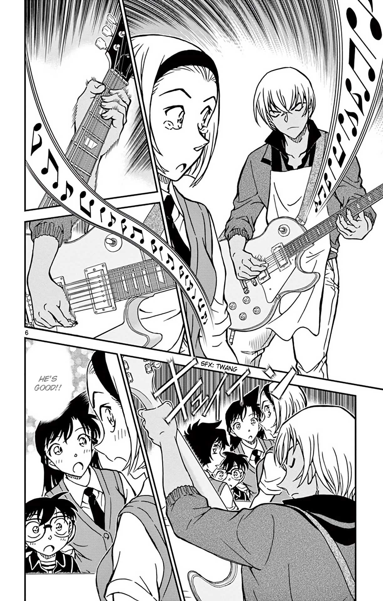 Detective Conan Chapter 936 page 7 - Chapter 936: Girls' Band