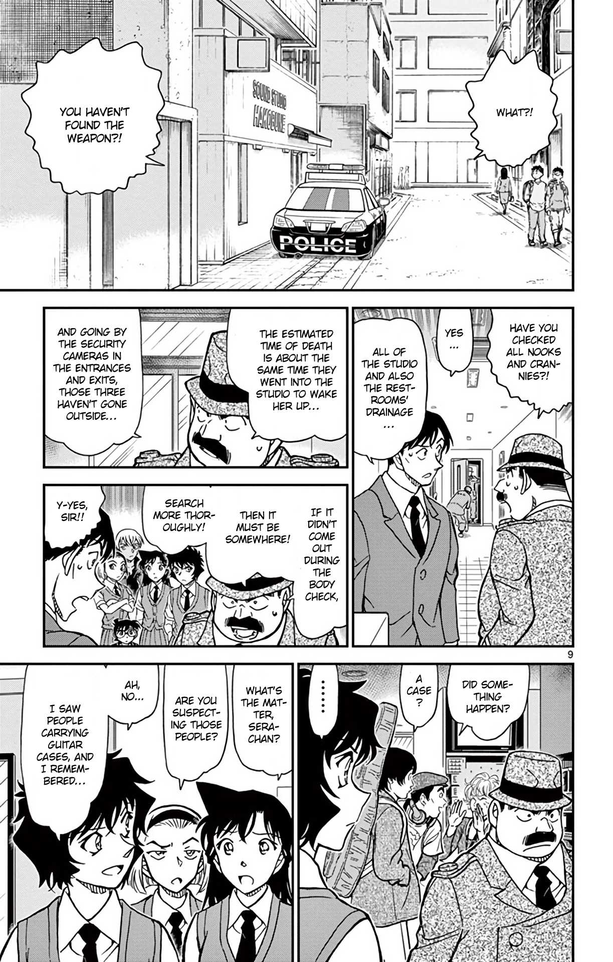 Detective Conan Chapter 937 page 10 - Chapter 937: The Erased Clue